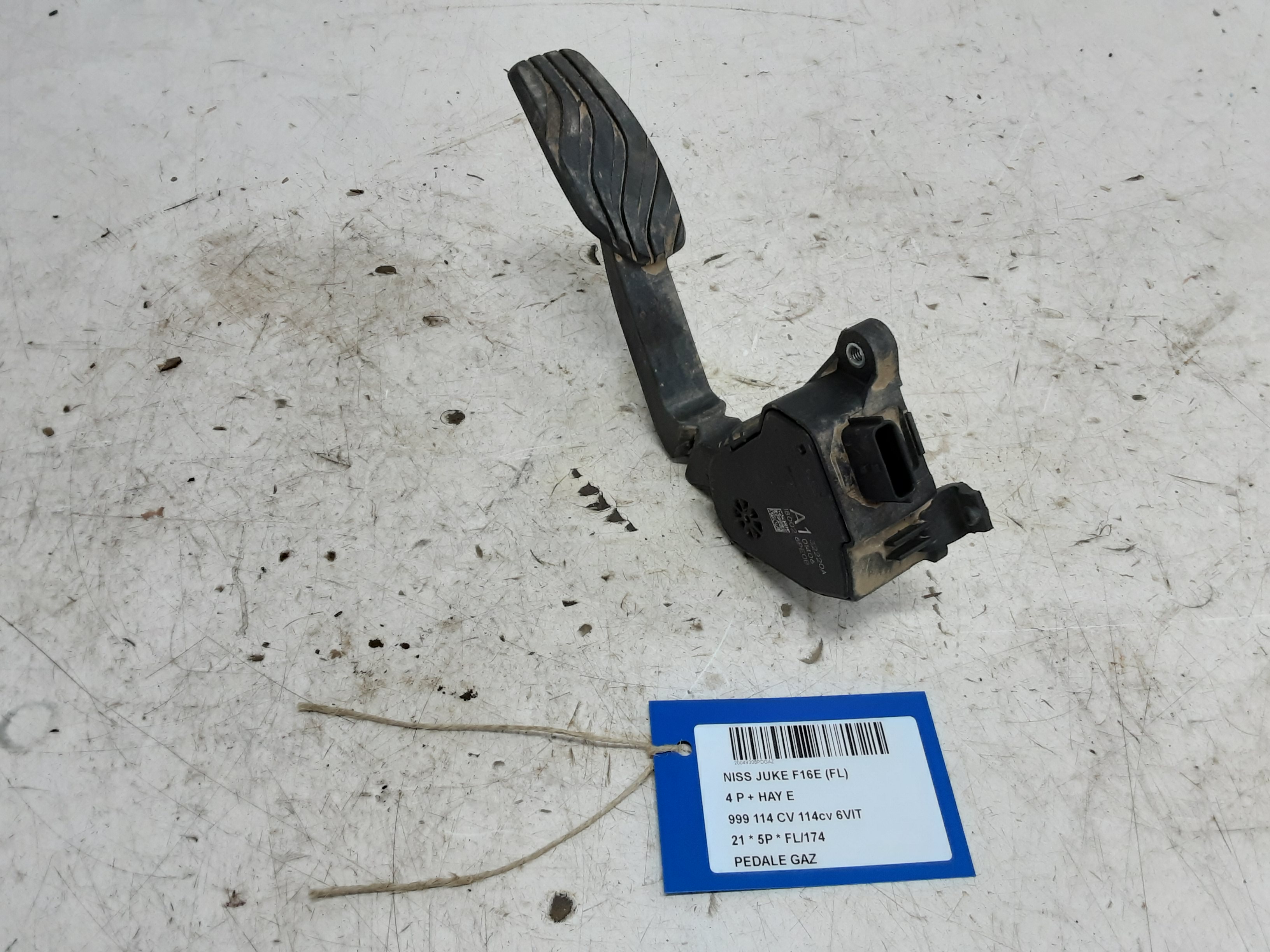 PEDALE DE GAZ Nissan JUKE 8/19+