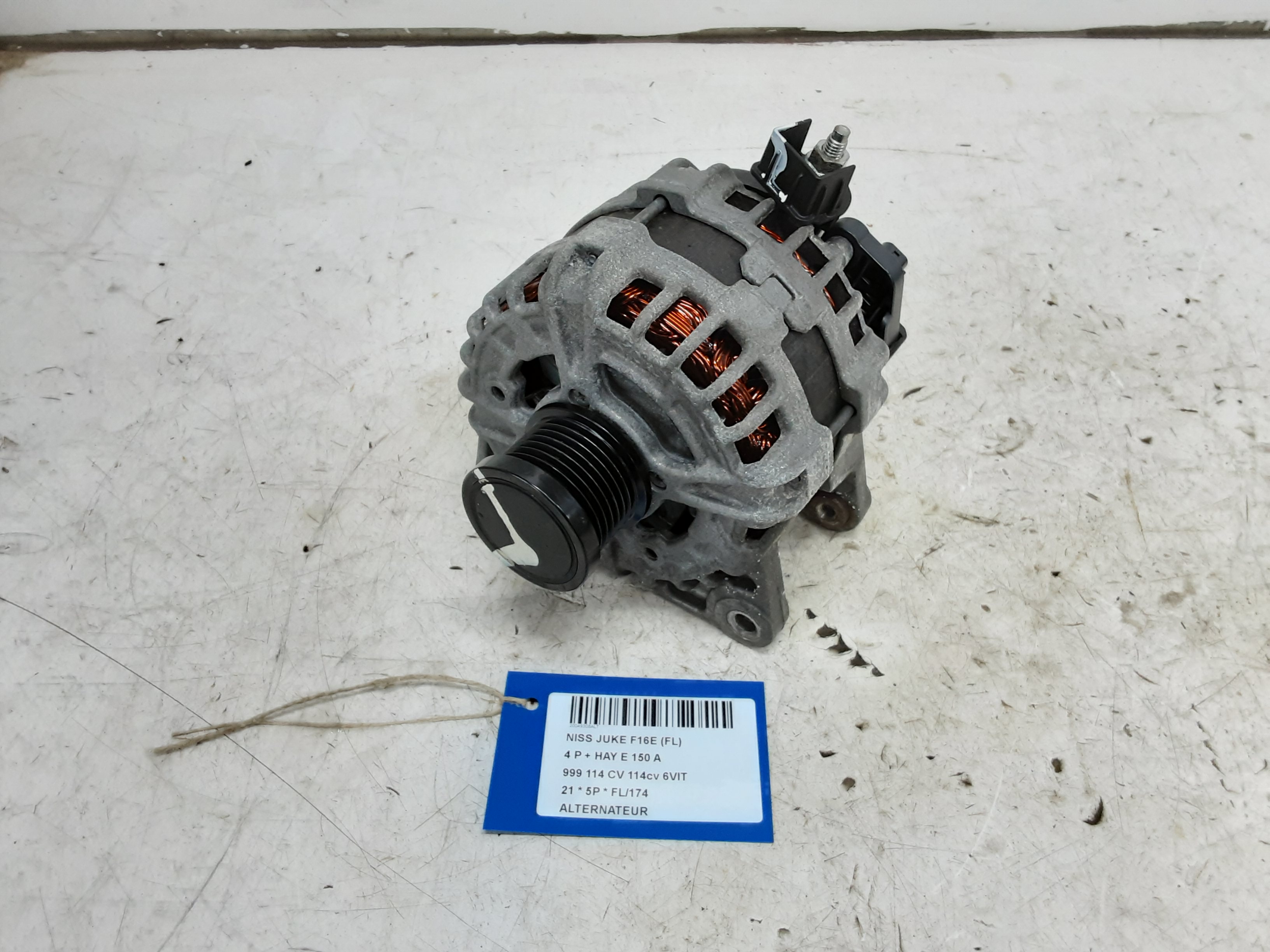 ALTERNATEUR Nissan JUKE 8/19+