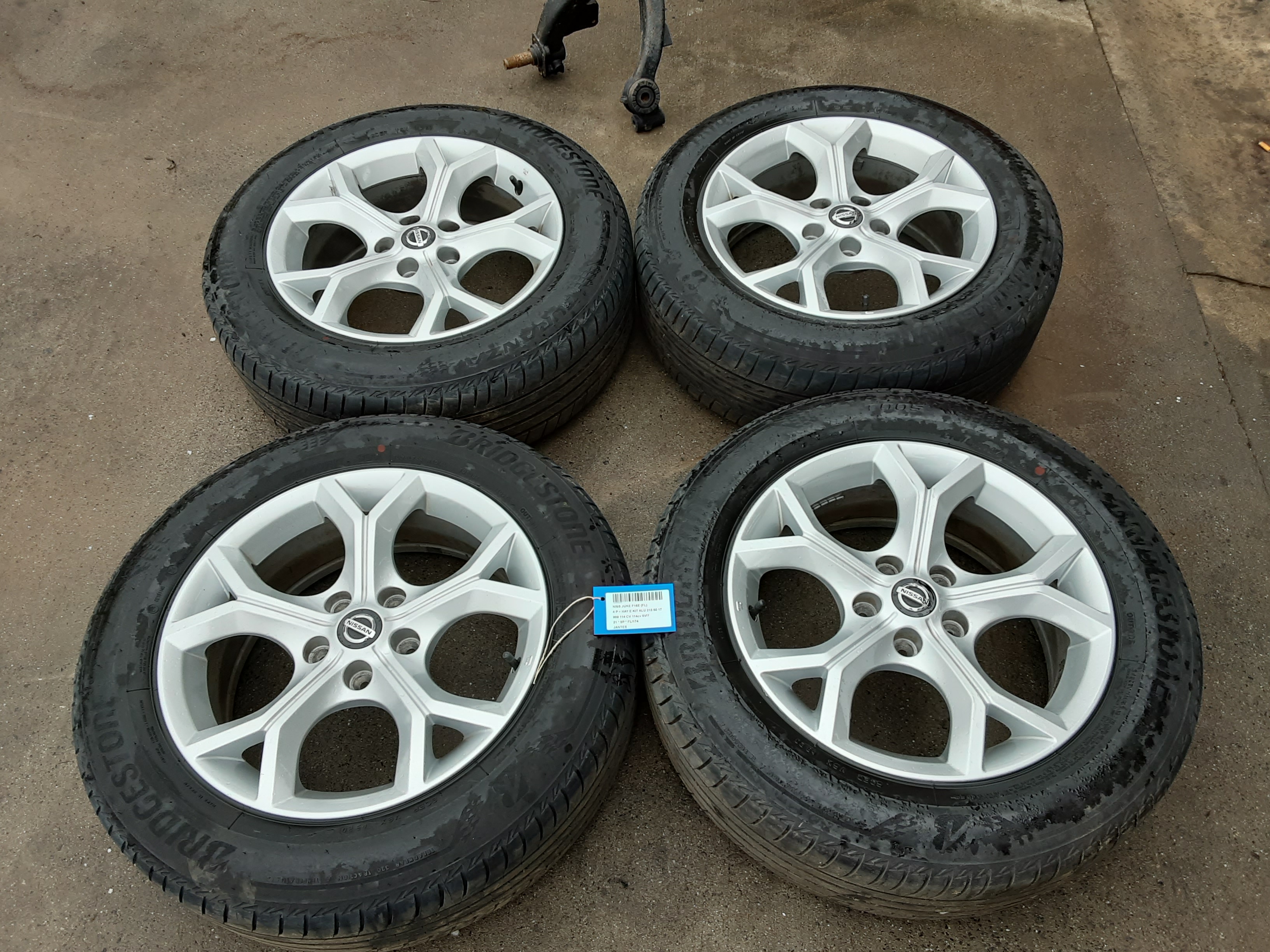 JANTE Nissan JUKE 8/19+