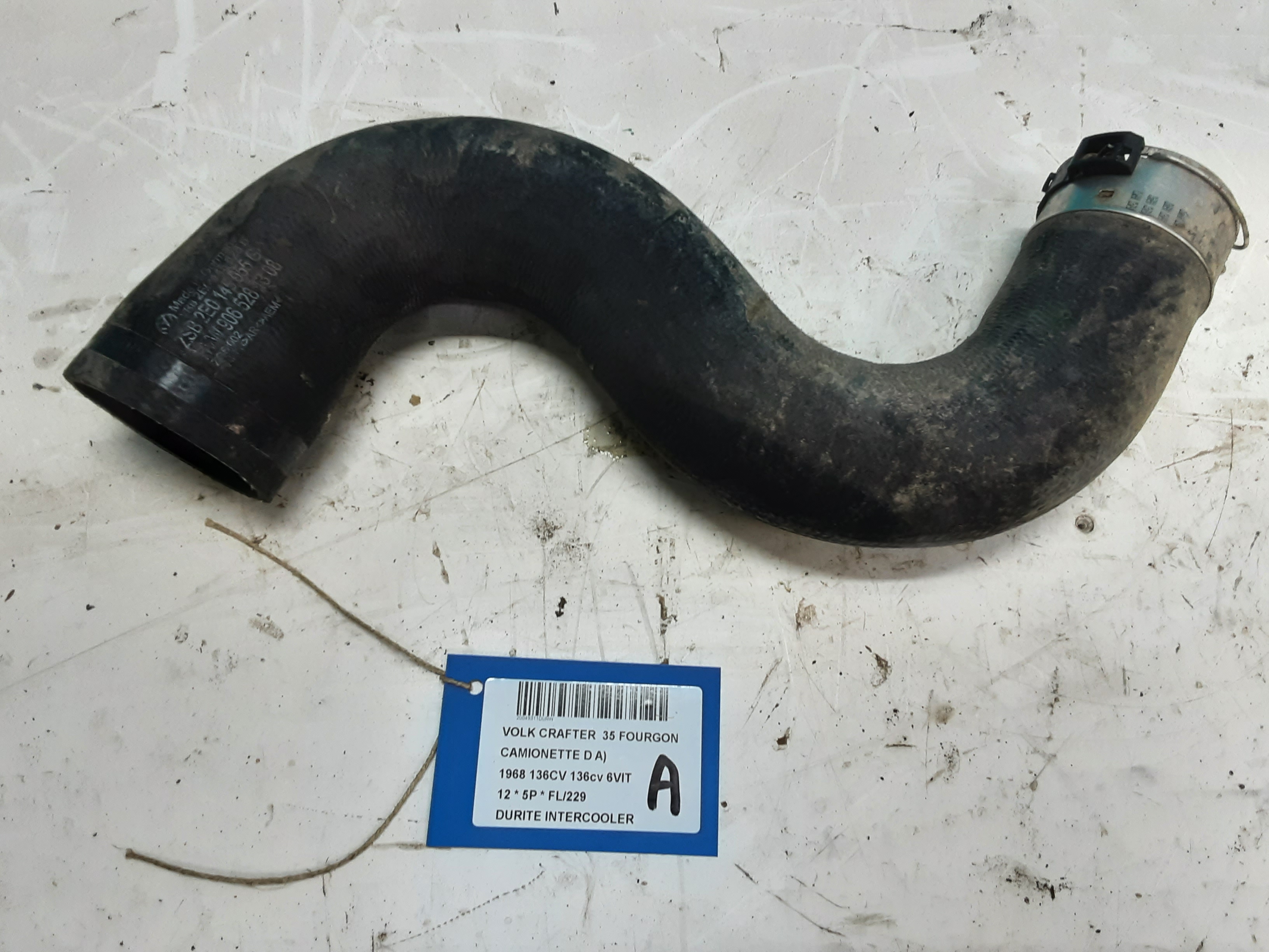 DURITE INTERCOOLER Vw CRAFTER 06 - 17
