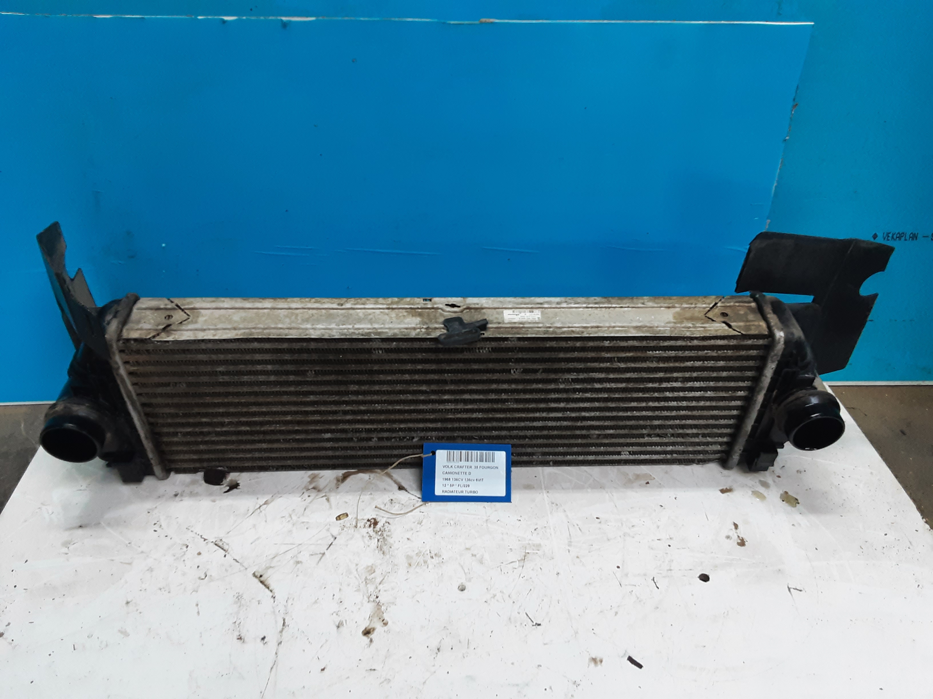 RADIATEUR DE TURBO Vw CRAFTER 06 - 17