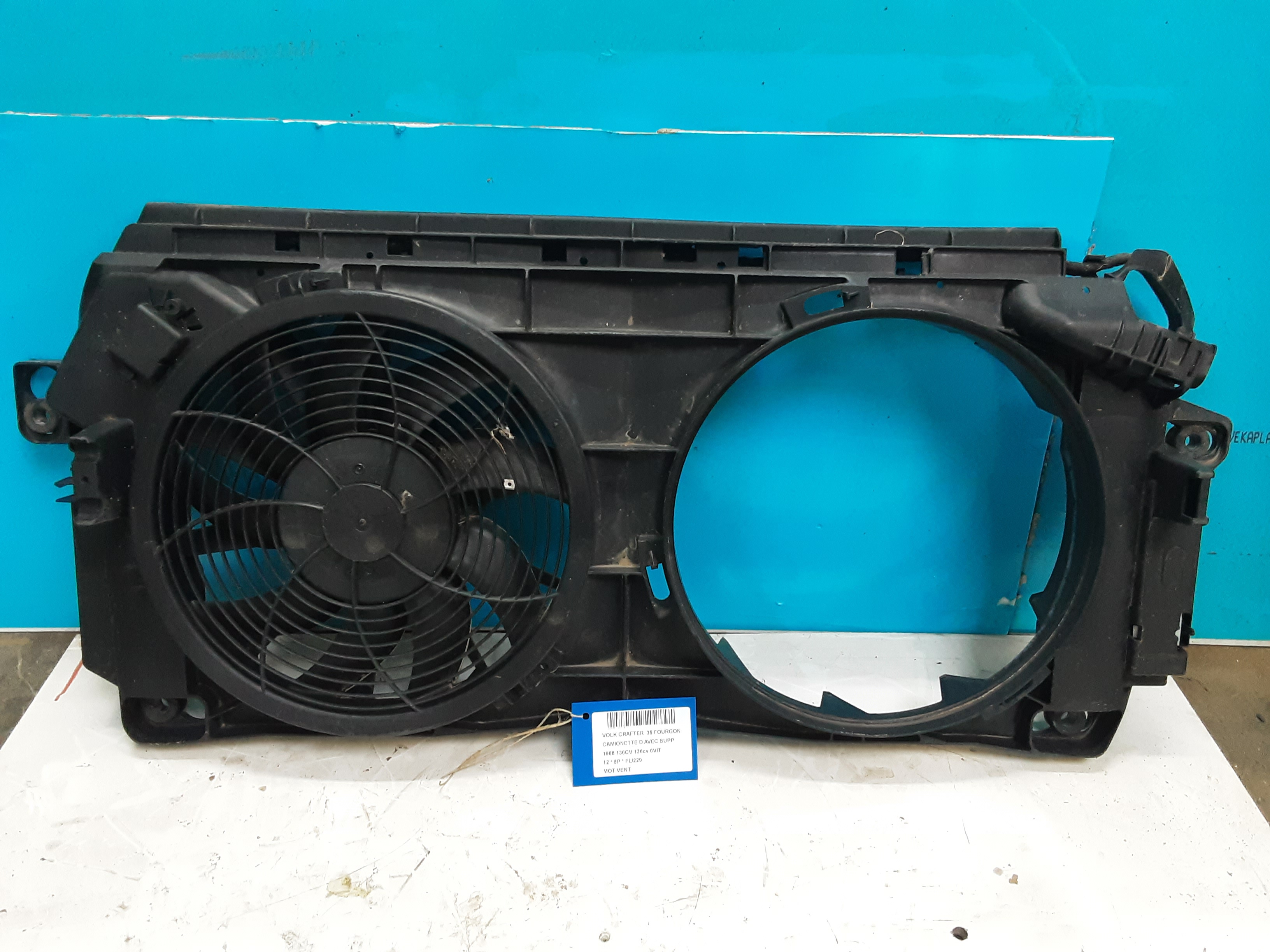 KACHEL VENTILATORMOTOR Vw CRAFTER 06 - 17