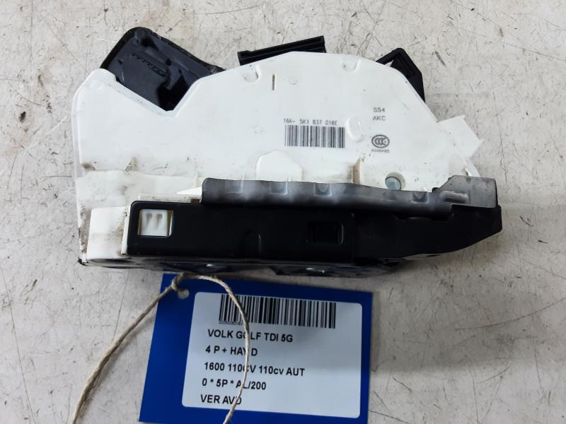 VERROUILLAGE DE PORTE AVANT DROITE Vw GOLF VII 11/12 - 17