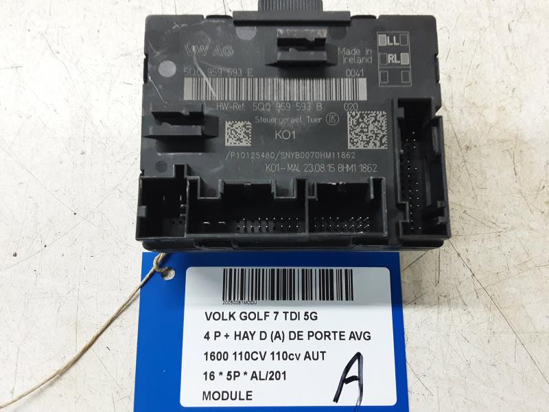 MODUL Vw GOLF VII 11/12 - 17