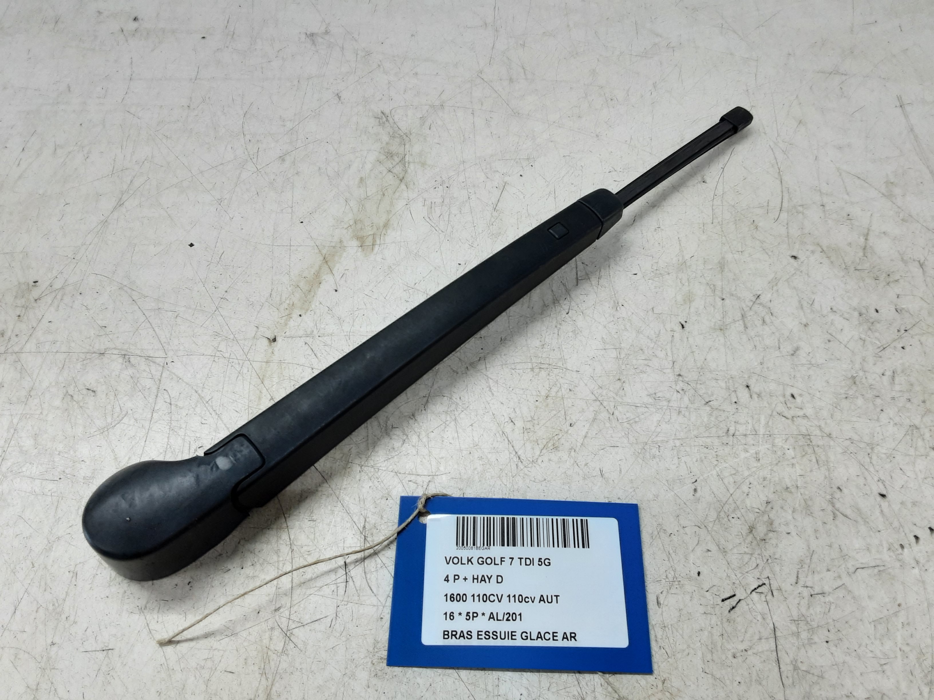 RUITENWISSERARM ACHTER Vw GOLF VII 11/12 - 17