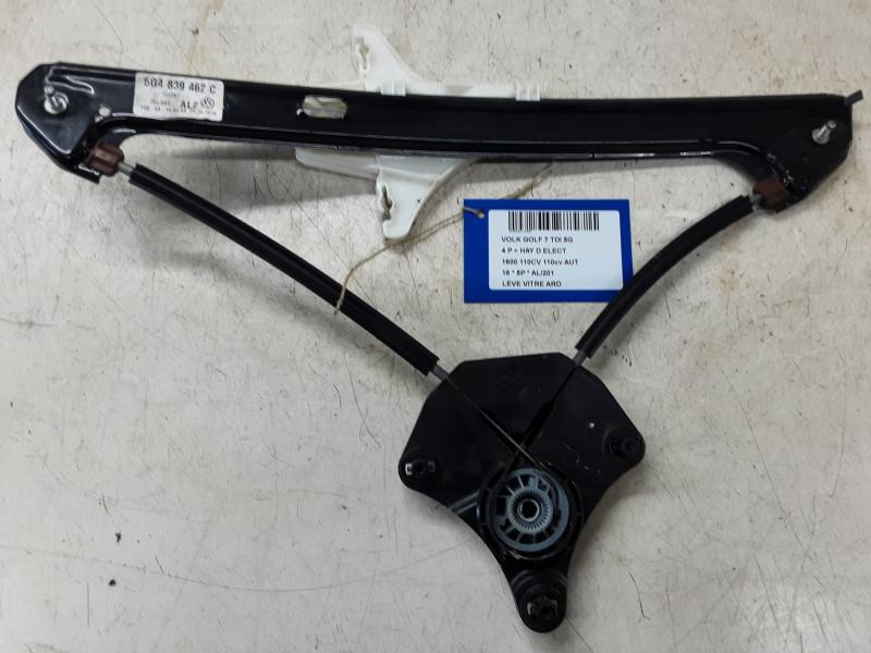 FENSTERMECHANIK TÜRIG RECHTS HINTEN Vw GOLF VII 11/12 - 17