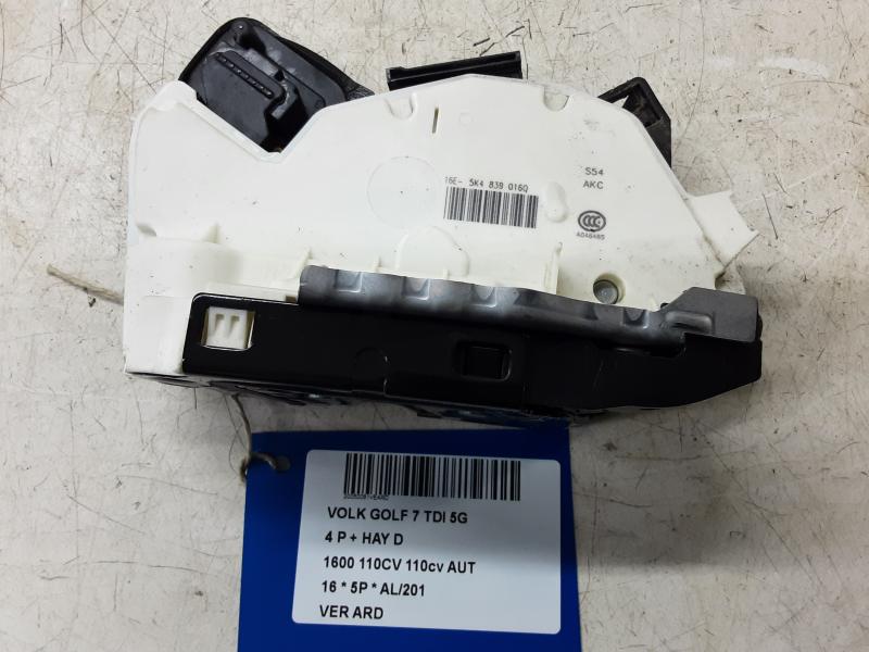 VERGRENDELING ACHTER RECHTS Vw GOLF VII 11/12 - 17