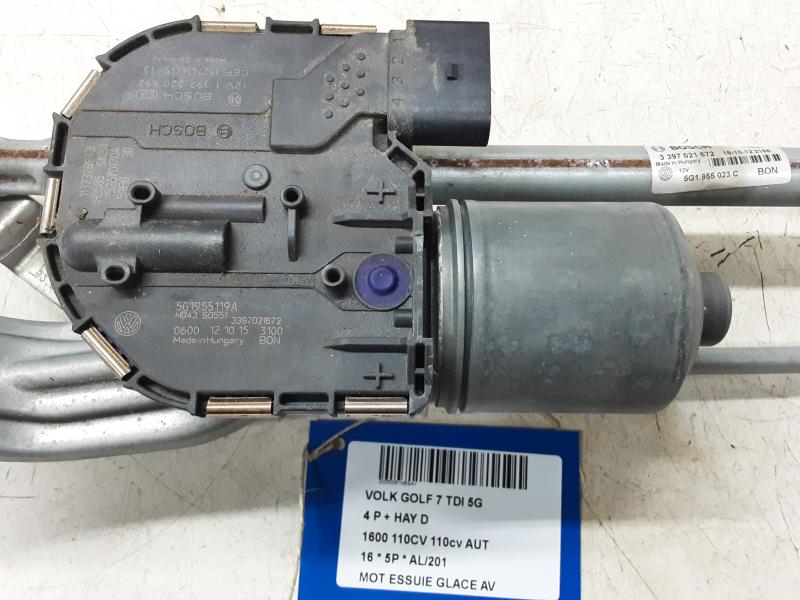 SCHEIBENWISCHERMOTOR VORNE Vw GOLF VII 11/12 - 17