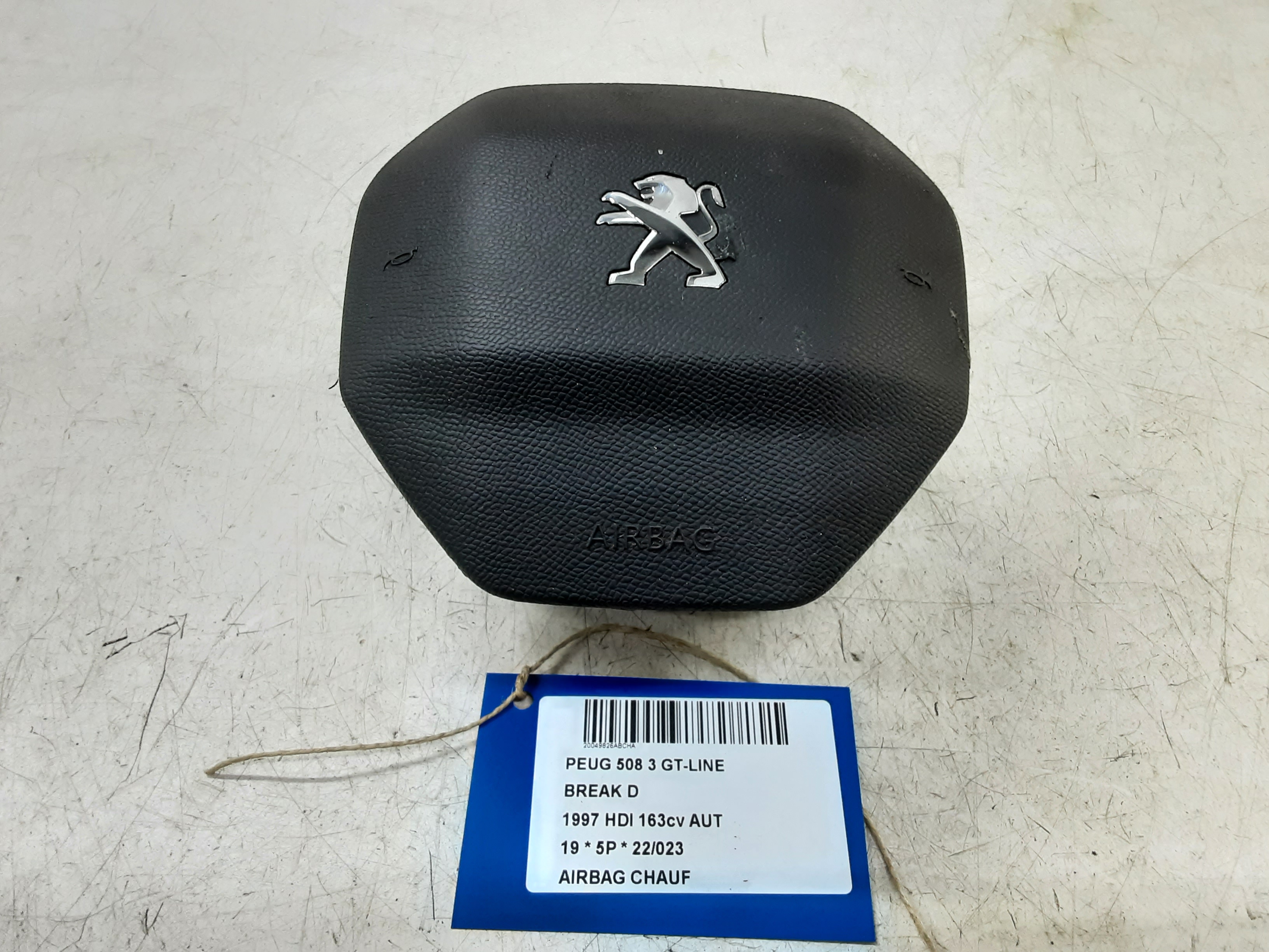 AIRBAG CHAUFFEUR Peugeot 508 9/18+