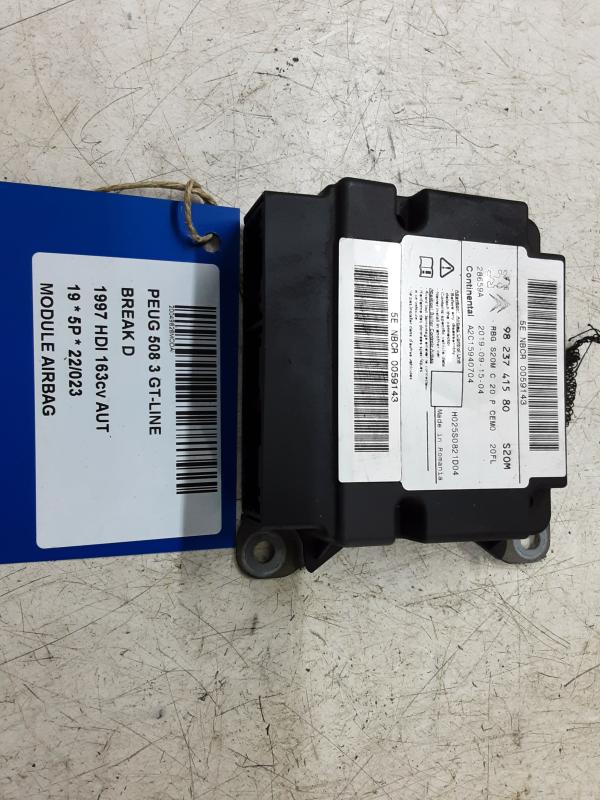 AIRBAG MODULE Peugeot 508 9/18+