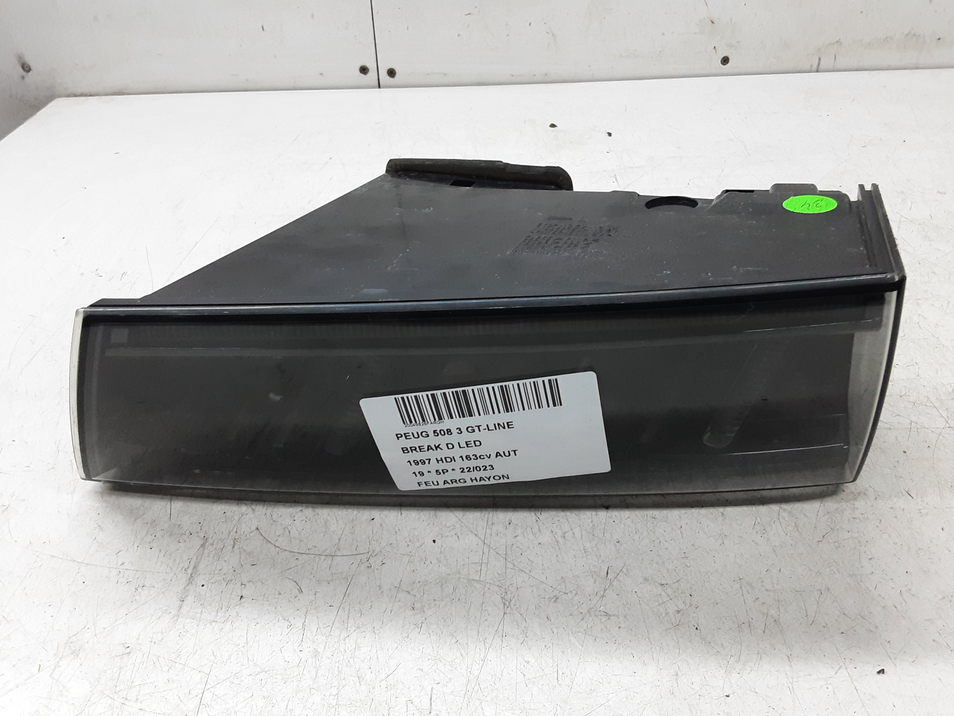 LICHT ACHTERKLEP LINKS Peugeot 508 9/18+