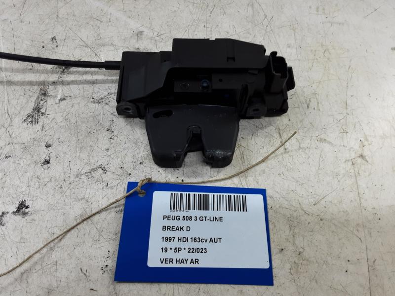 CENTRALE VERGRENDELING ACHTERKLEP Peugeot 508 9/18+