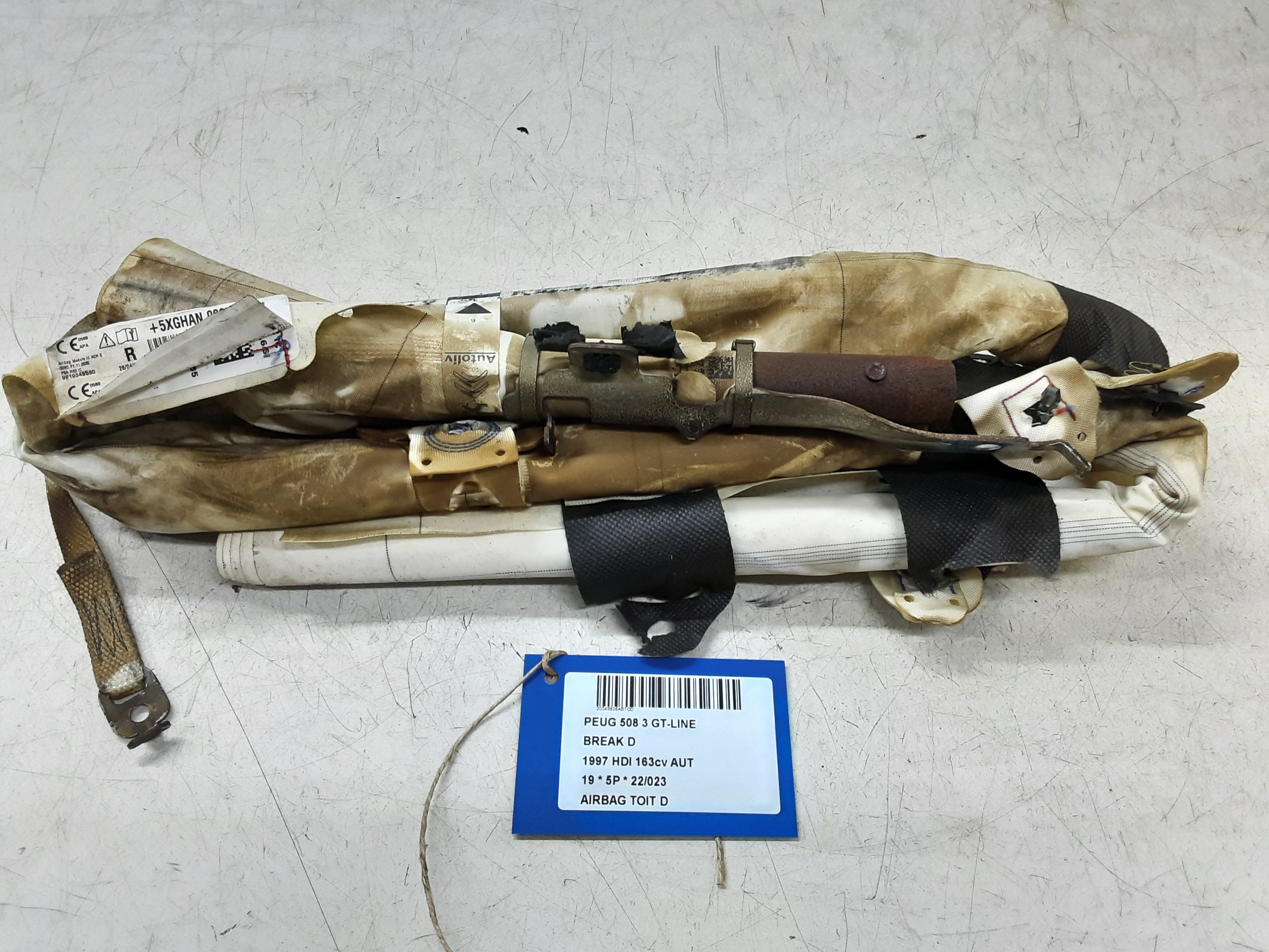 AIRBAG DAK RECHTS Peugeot 508 9/18+