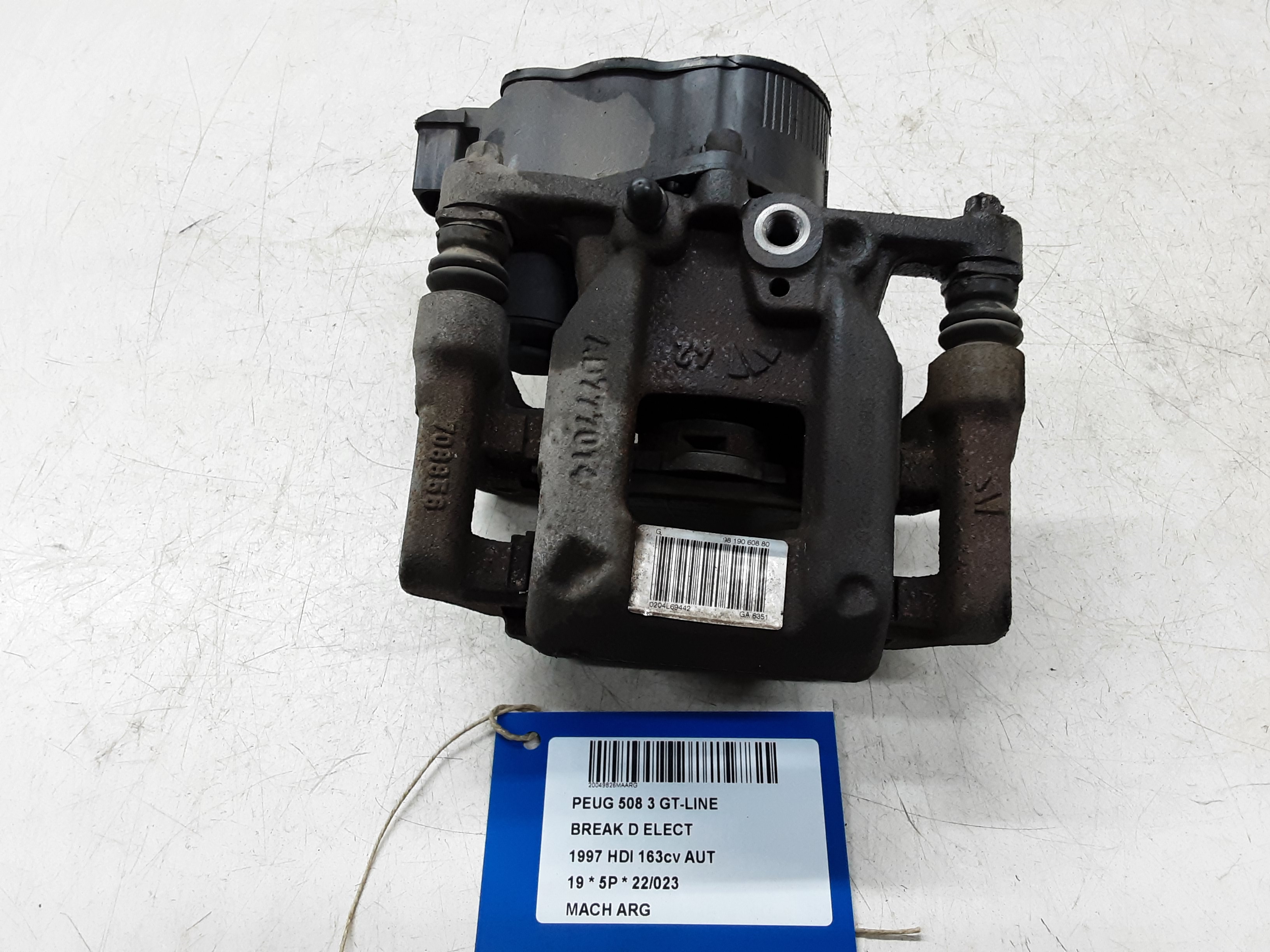 REMKLAUW ACHTER LINKS Peugeot 508 9/18+