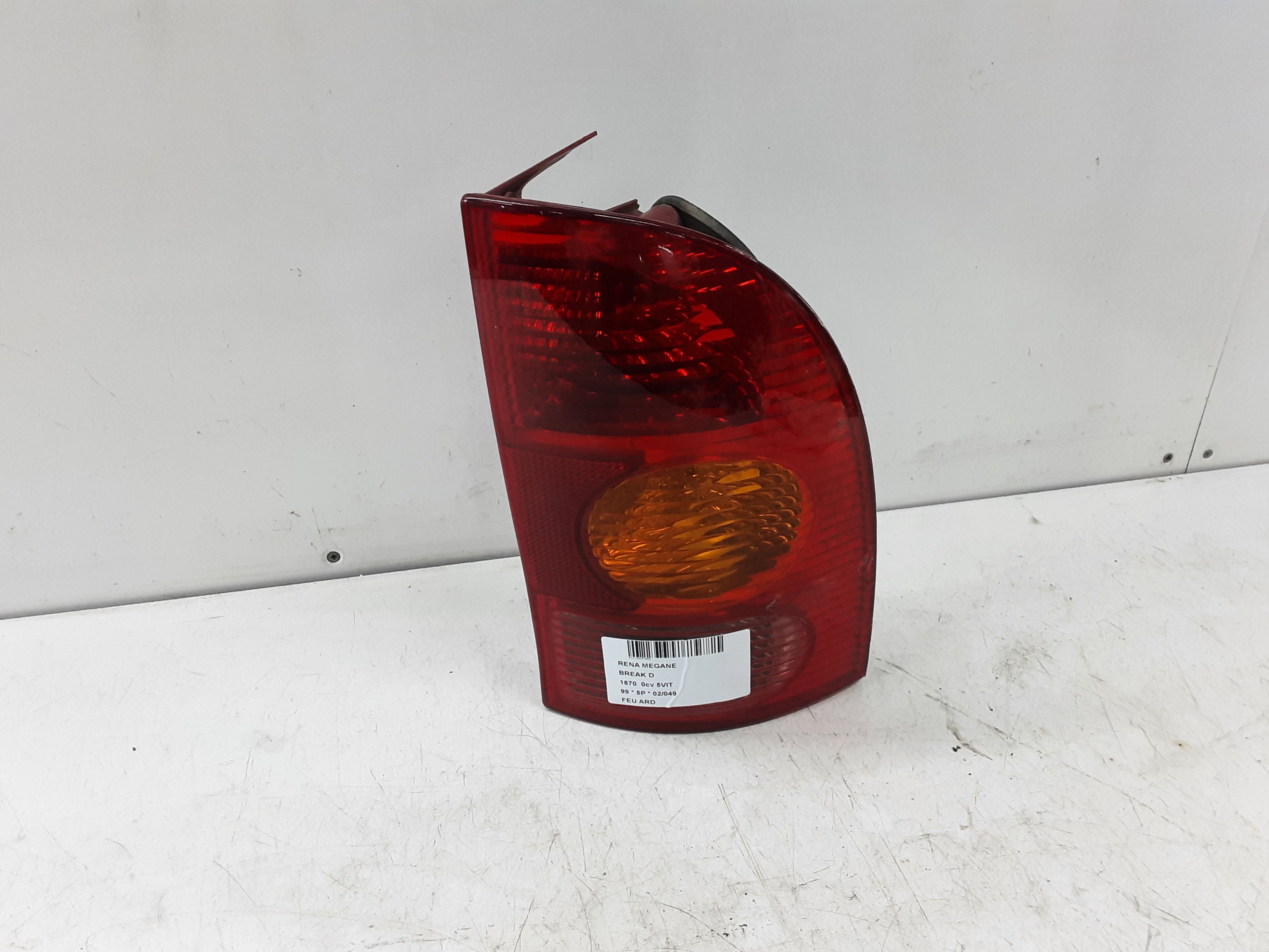 ACHTERLICHT RECHTS Renault MEGANE - 10/02