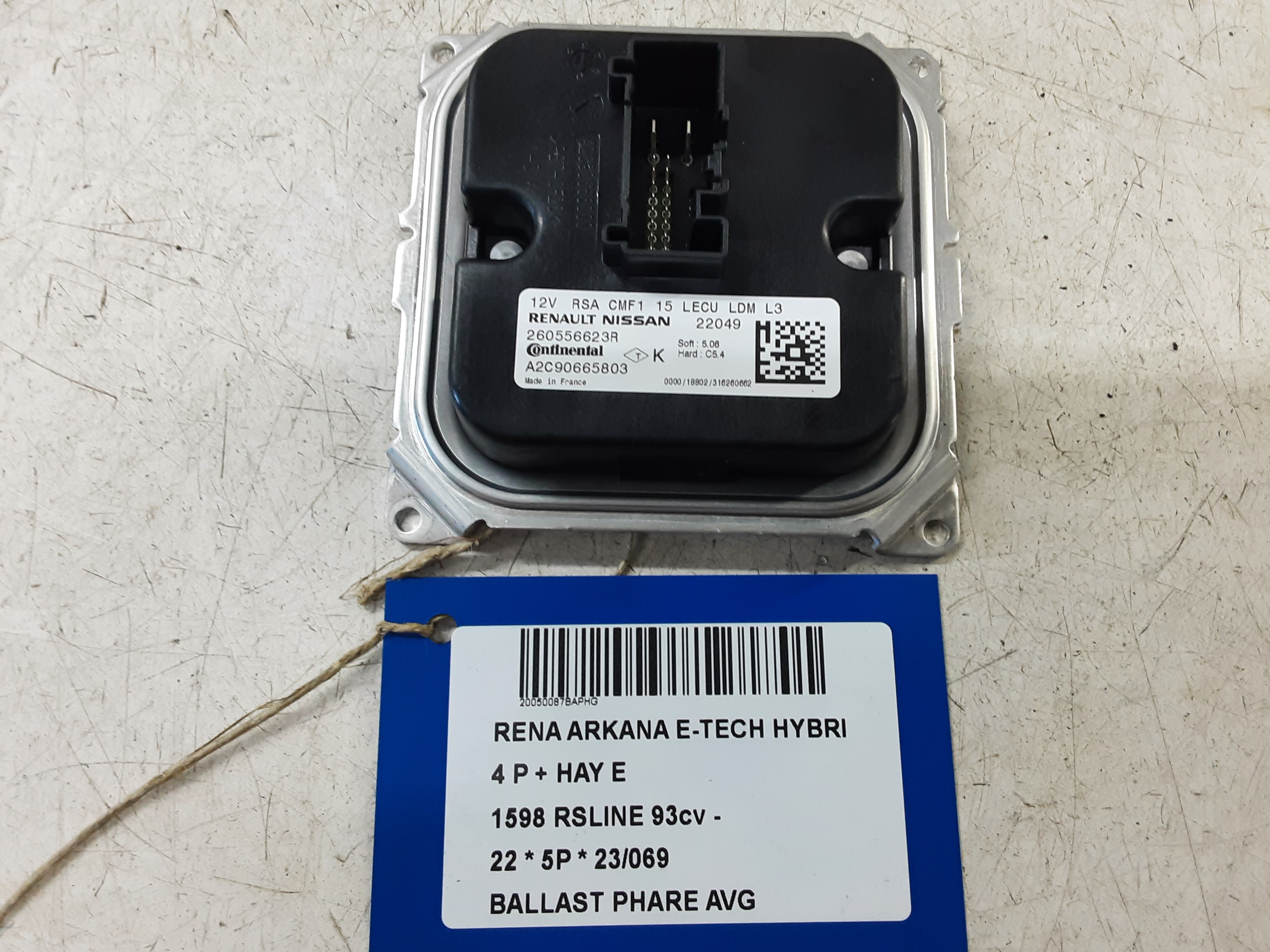 STURING KOPLICHT LINKS Renault ARKANA 3/21 +