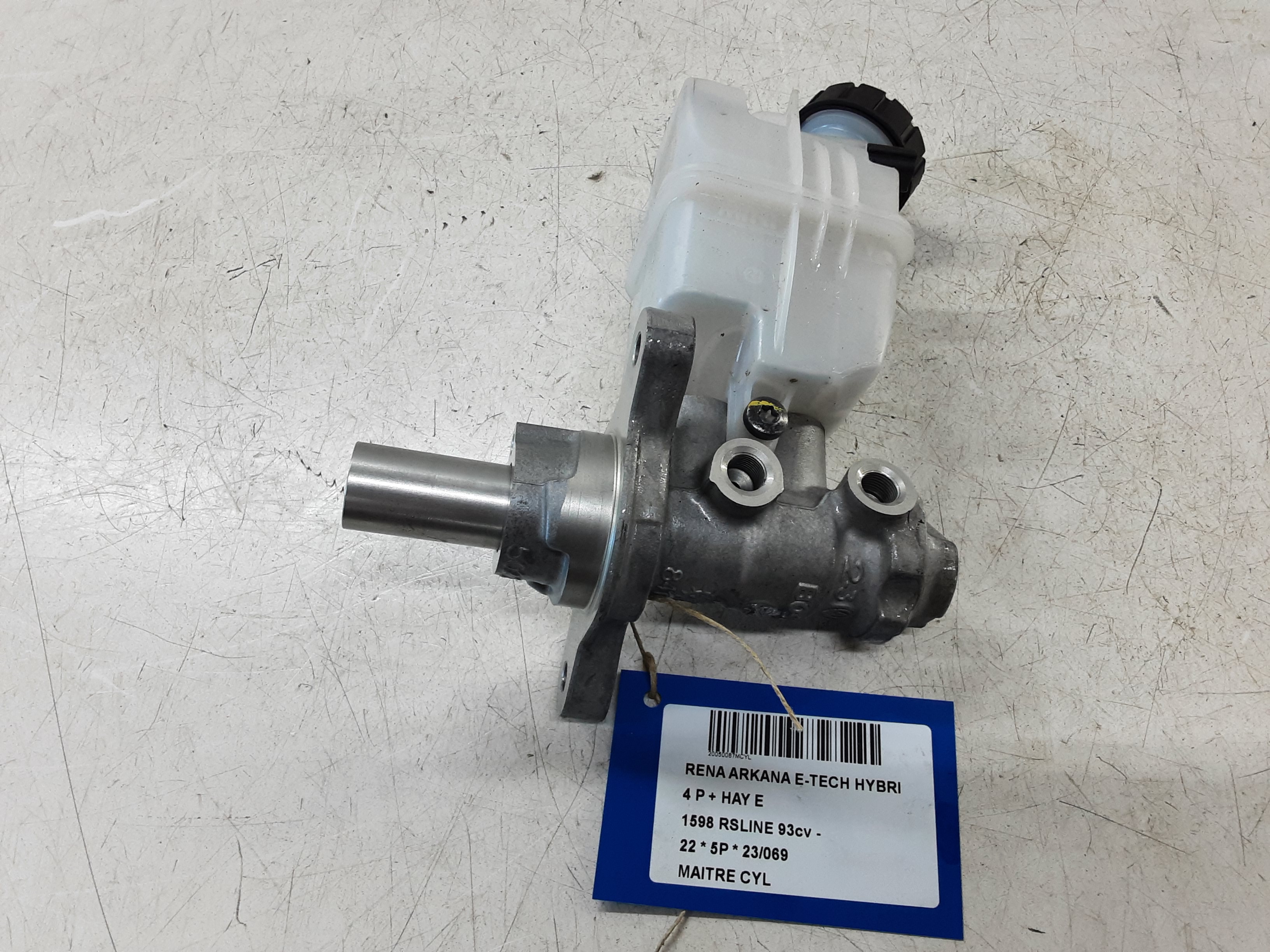 HOOFDREMCILINDER Renault ARKANA 3/21 +