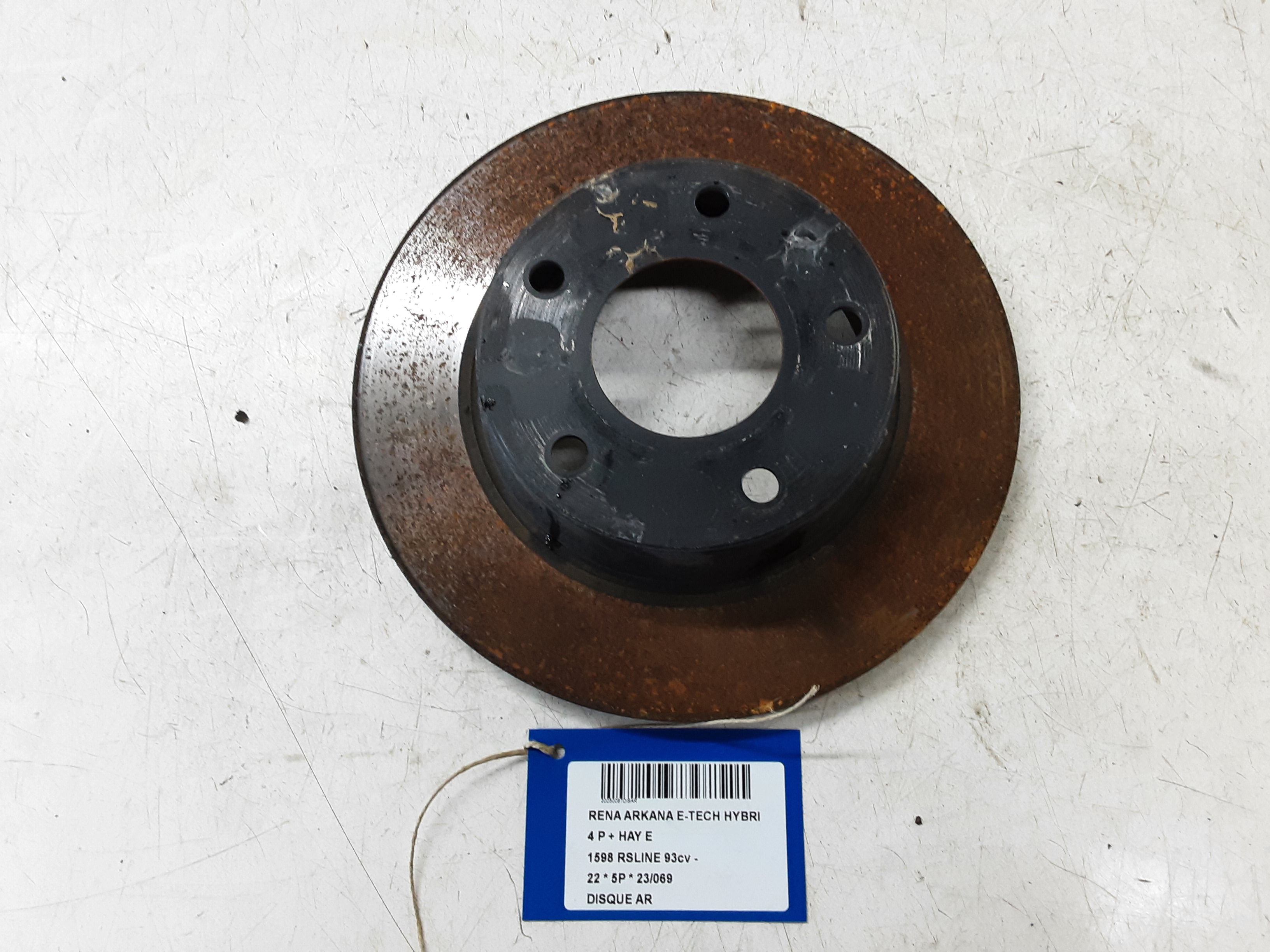 REMSCHIJF ACHTER Renault ARKANA 3/21 +