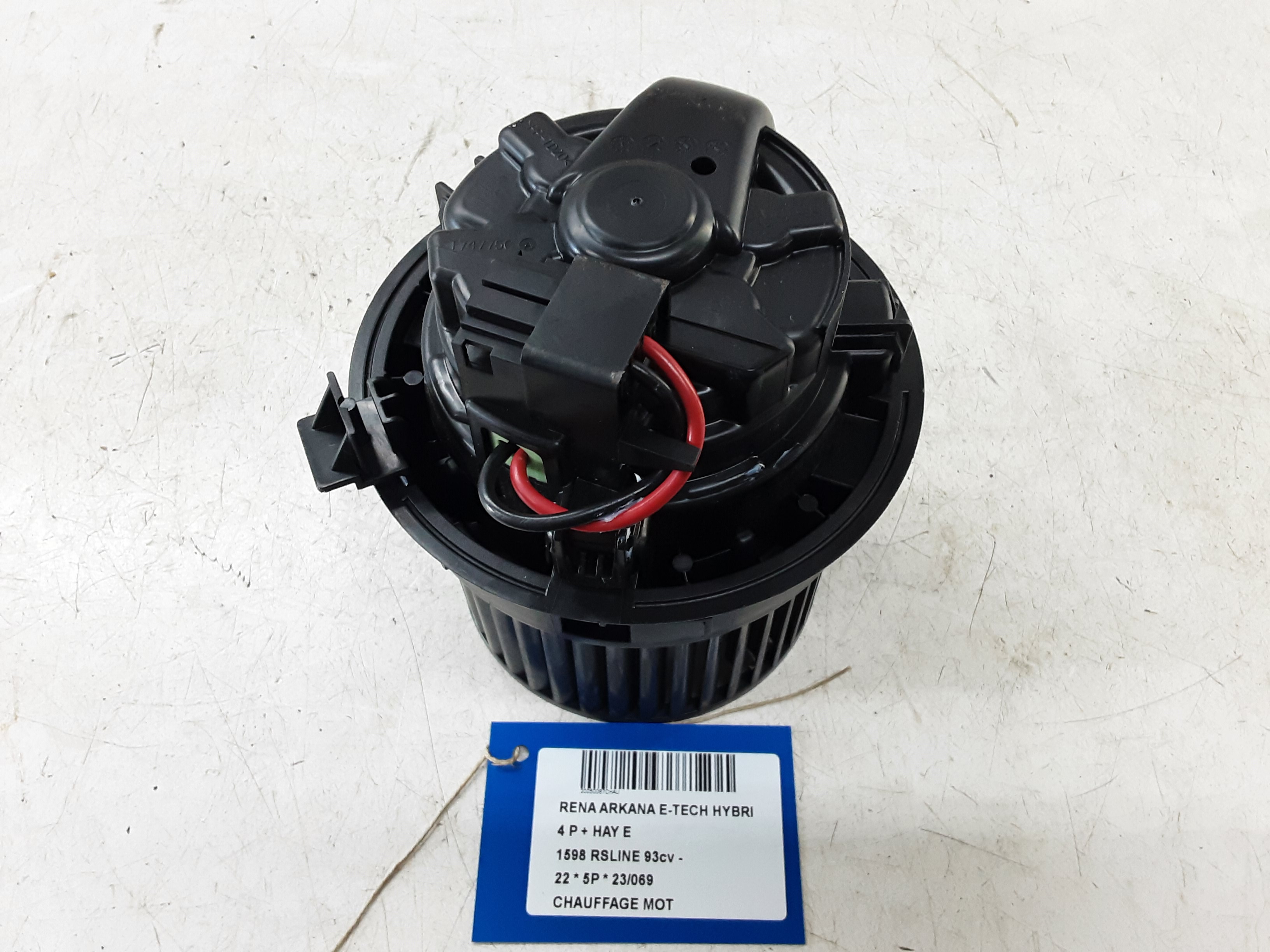 MOT VERWARMING Renault ARKANA 3/21 +