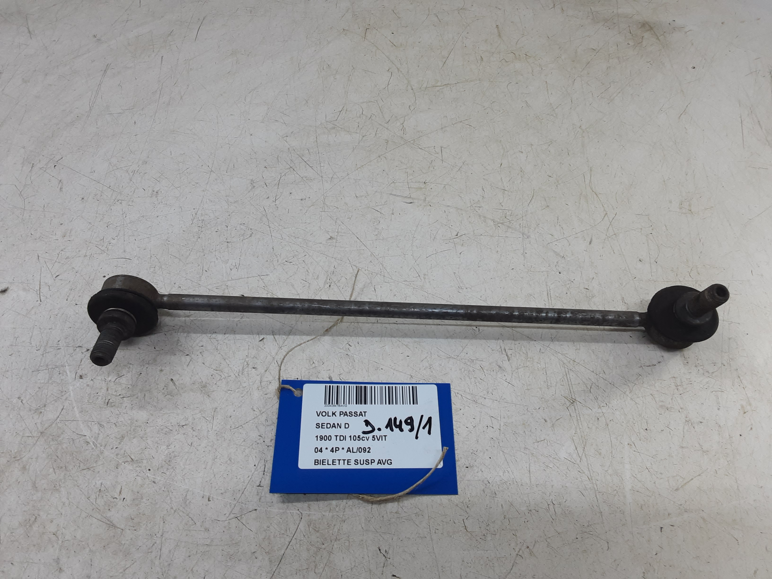 REACHTIESTANG VOOR LINKS Vw PASSAT 02/05 - 11/10