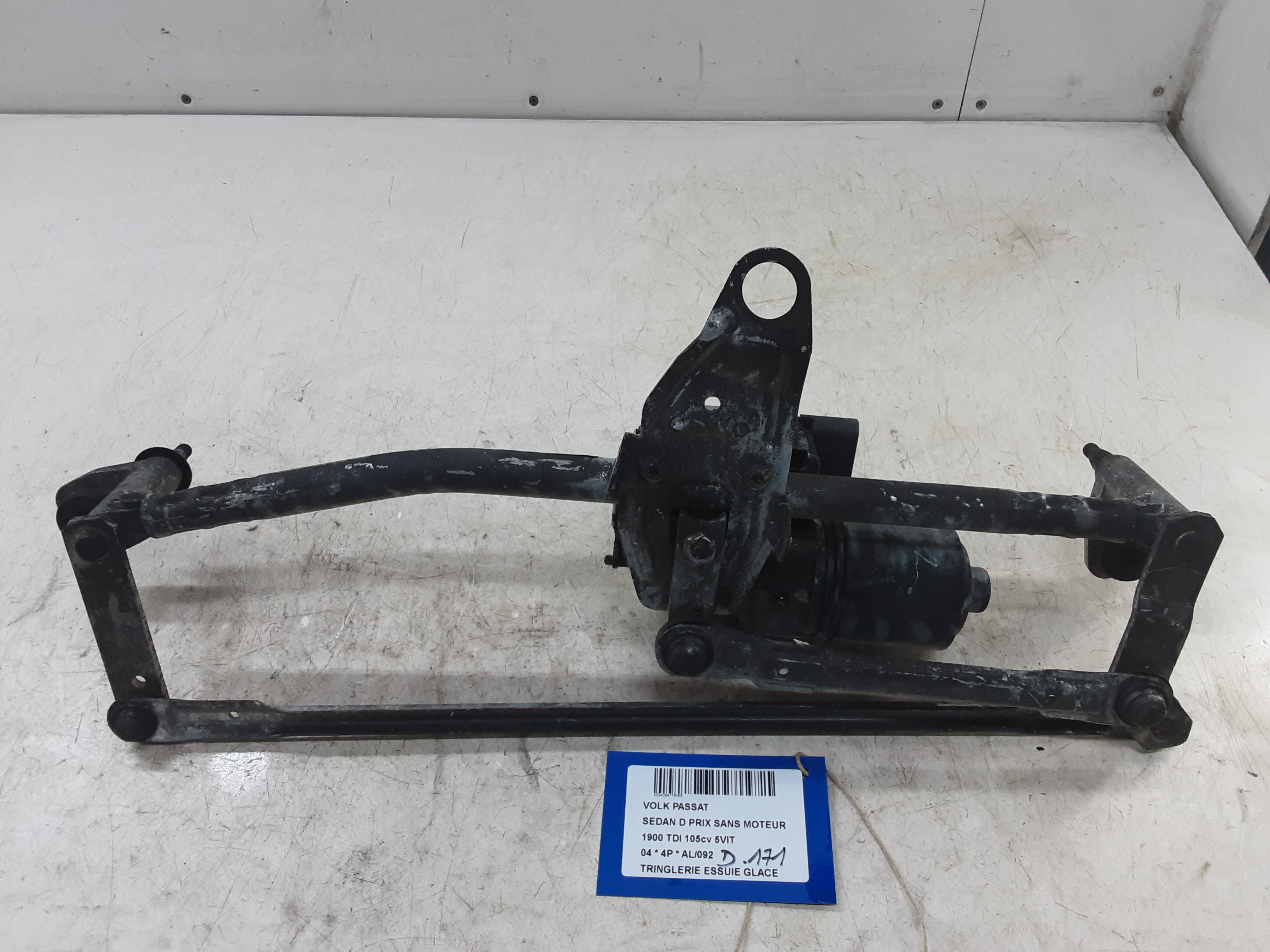 RUITENWISSER MECHANISME Vw PASSAT 02/05 - 11/10