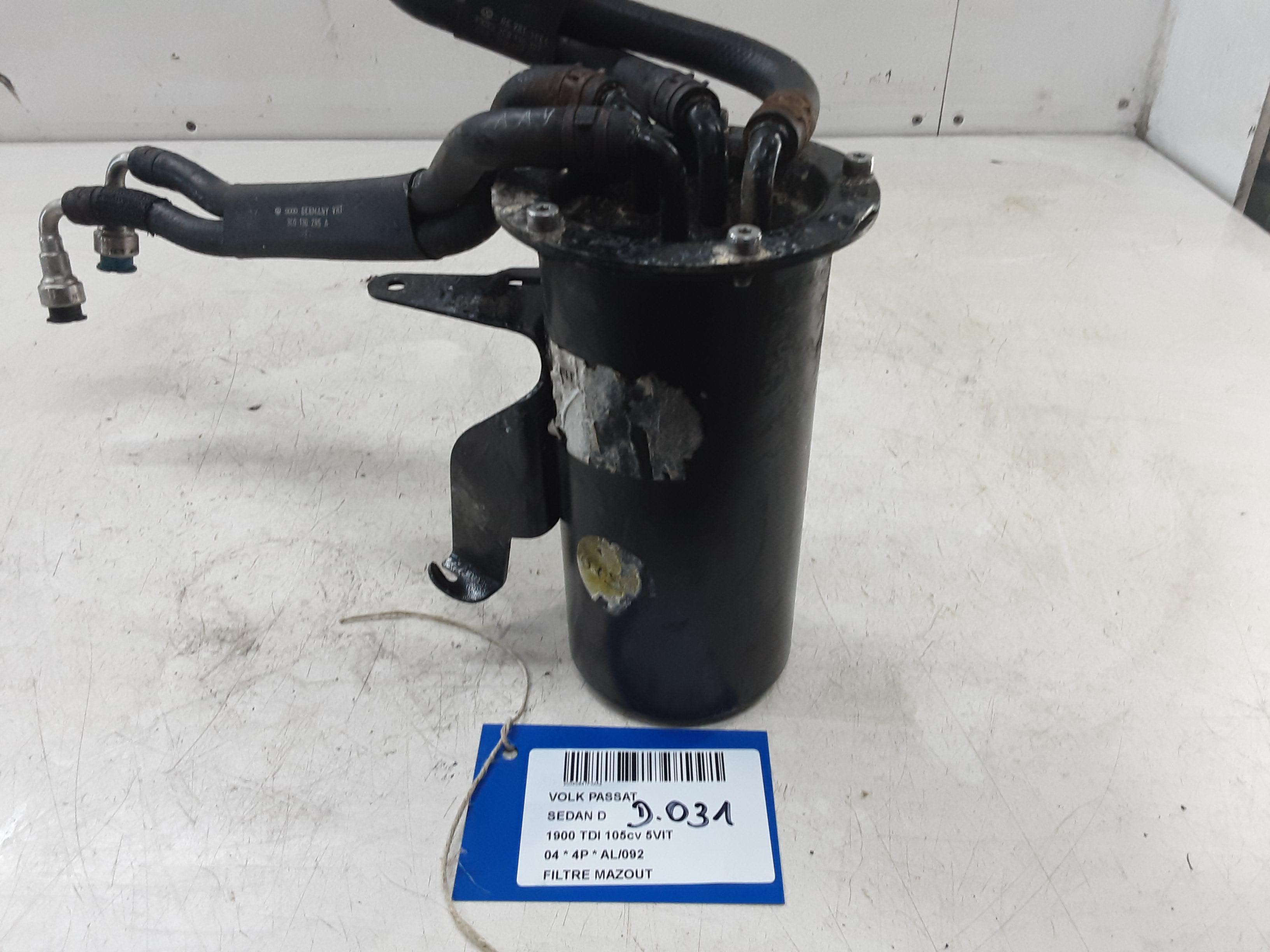 DIESEL FILTER Vw PASSAT 10/00 - 02/05