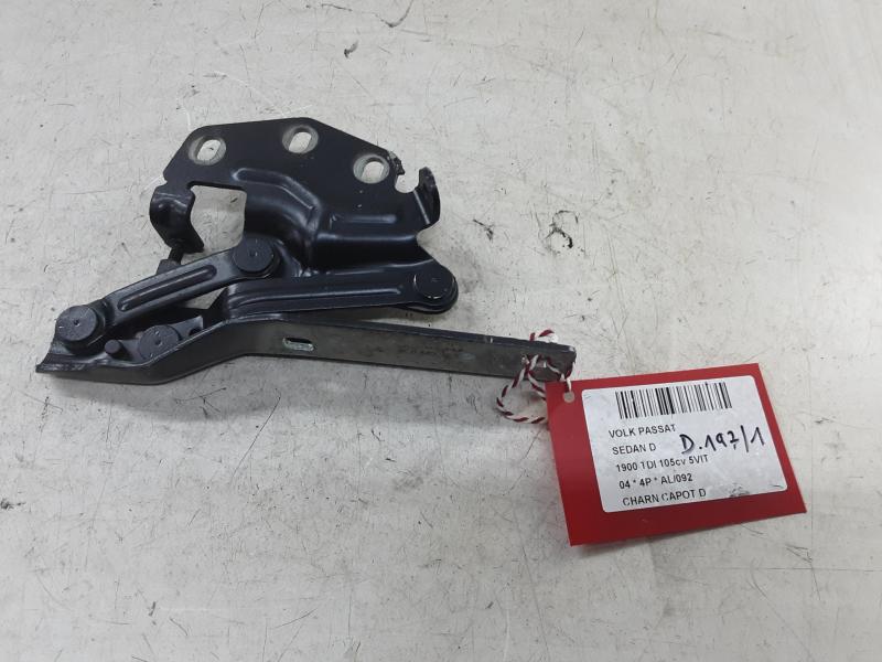 CHARNIERE DE CAPOT DROITE Vw PASSAT 02/05 - 11/10