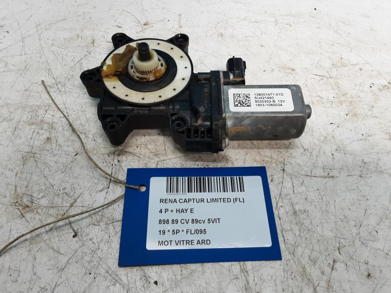 MOTOR RUITMECHANISME ACHTER RECHTS Renault CAPTUR (1) 5/17 - 01/20 FaceLift