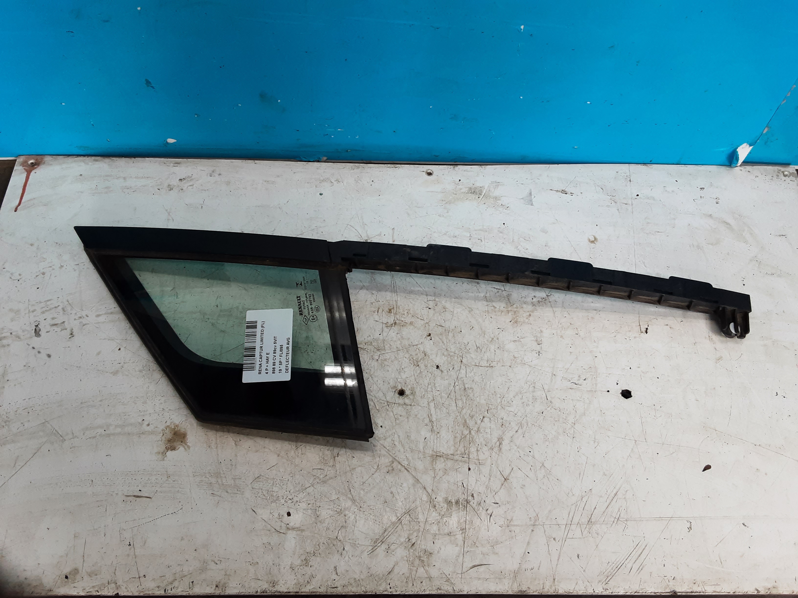 DEFLECTEUR AVANT GAUCHE Renault CAPTUR (1) 5/17 - 01/20 FaceLift