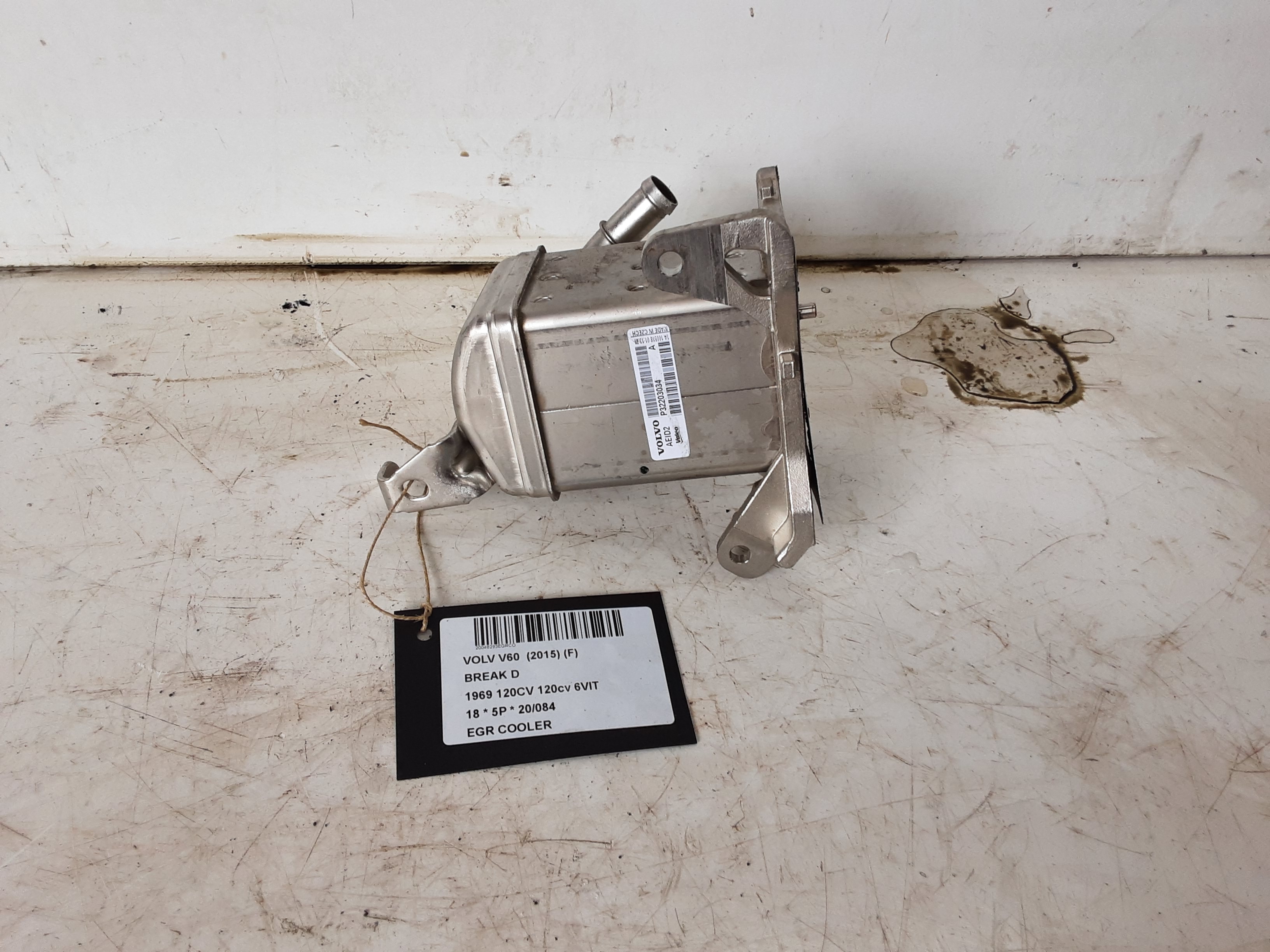 EGR COOLER Volvo V60 10/10-08/18