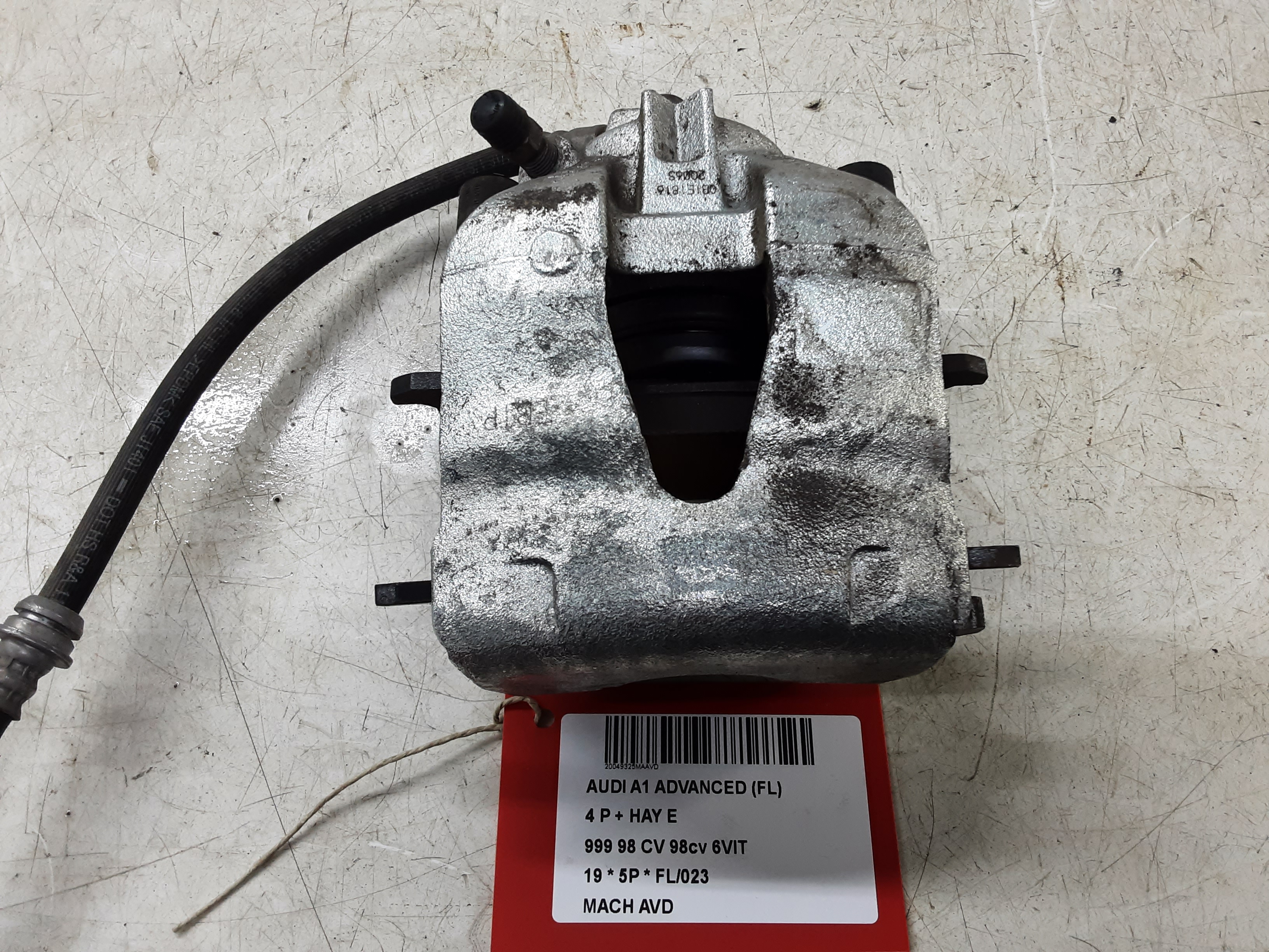 REMKLAUW VOOR RECHTS Audi A1 12/18+