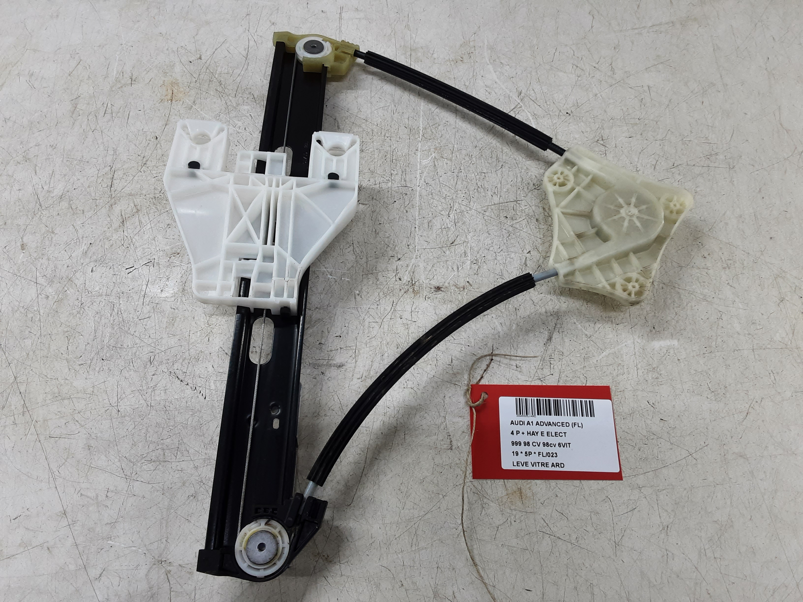 RUITMECHANISME ACHTER RECHTS Audi A1 12/18+