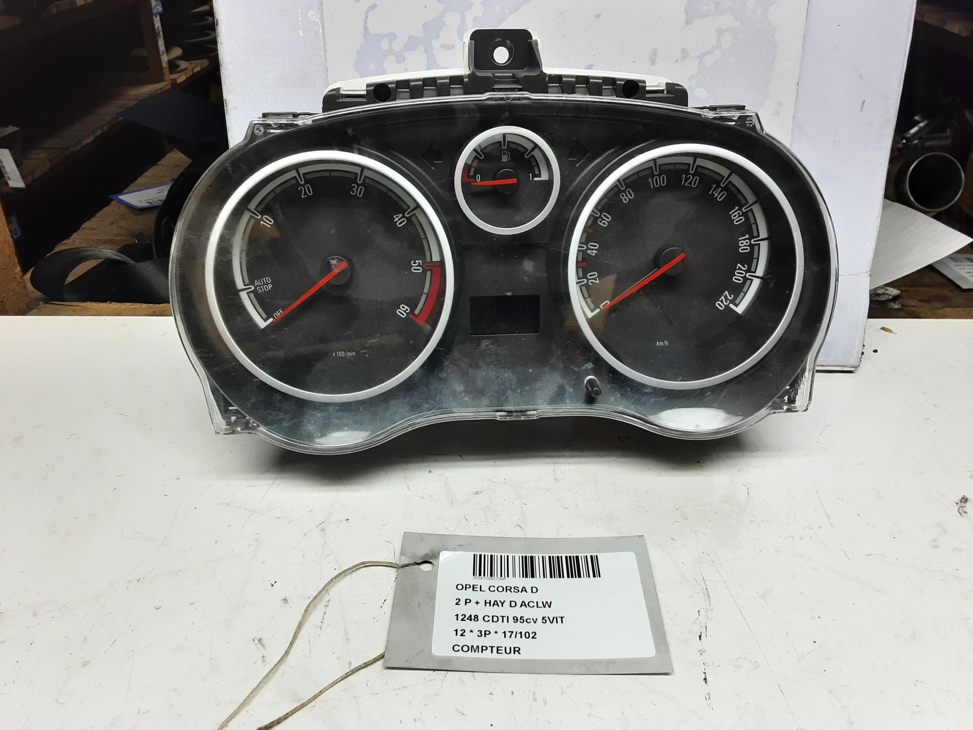 COMPTEUR Opel CORSA D 01/11 - 15