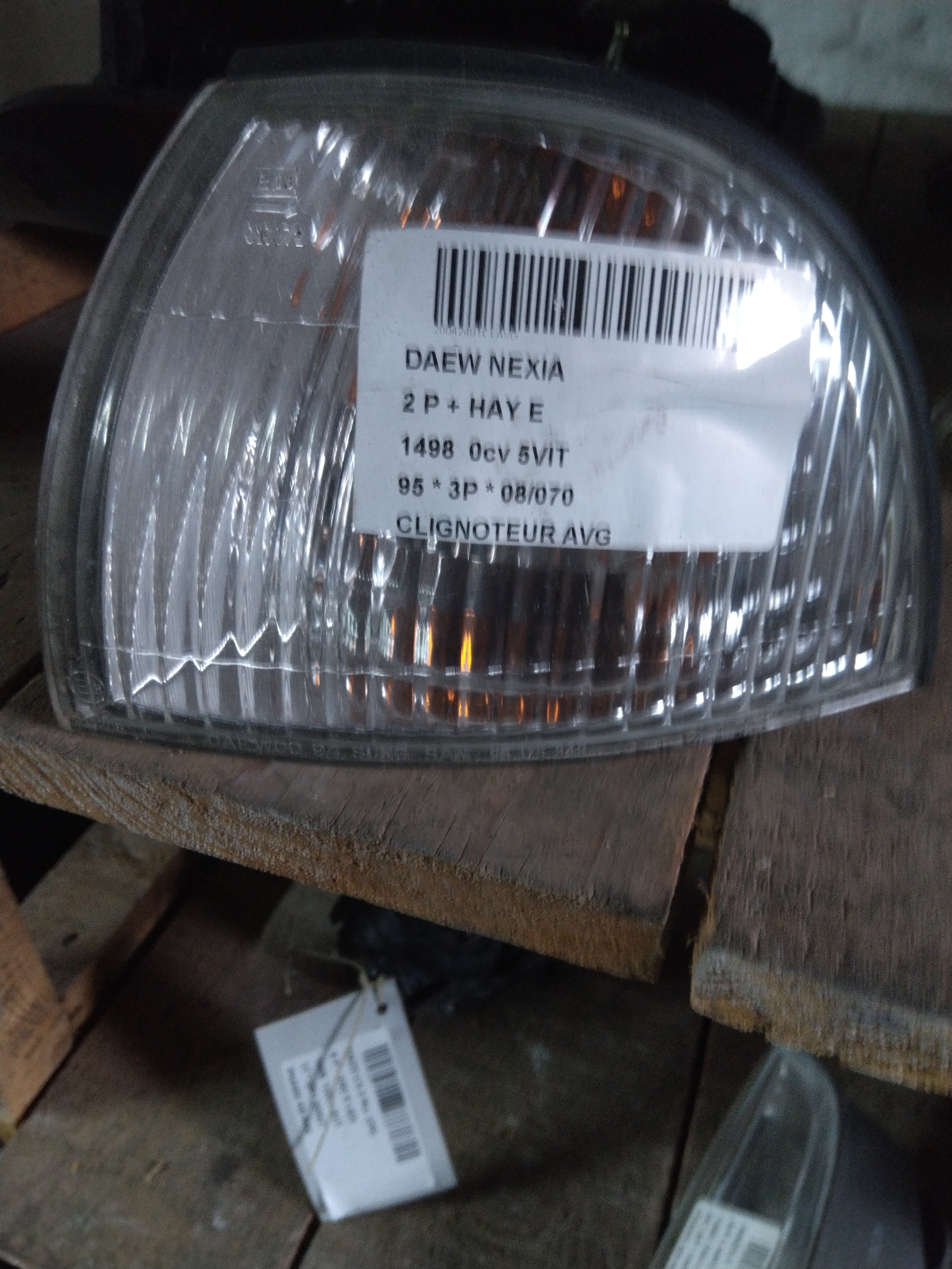 RICHTINGAANWIJZER VOOR LINKS Daewoo NEXIA