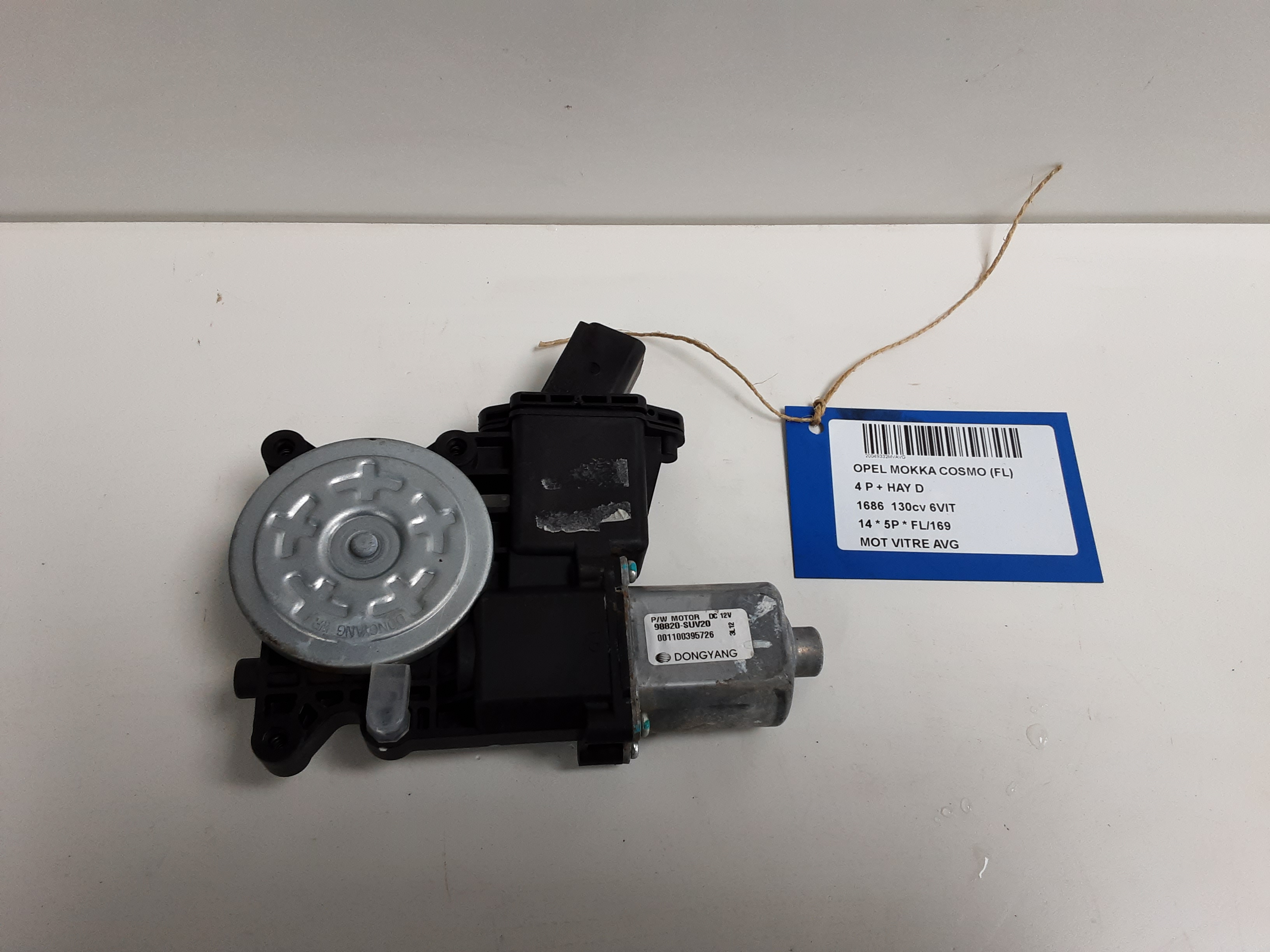 MOTOR RUITMECHANISME VOOR LINKS Opel MOKKA 6/12 - 16