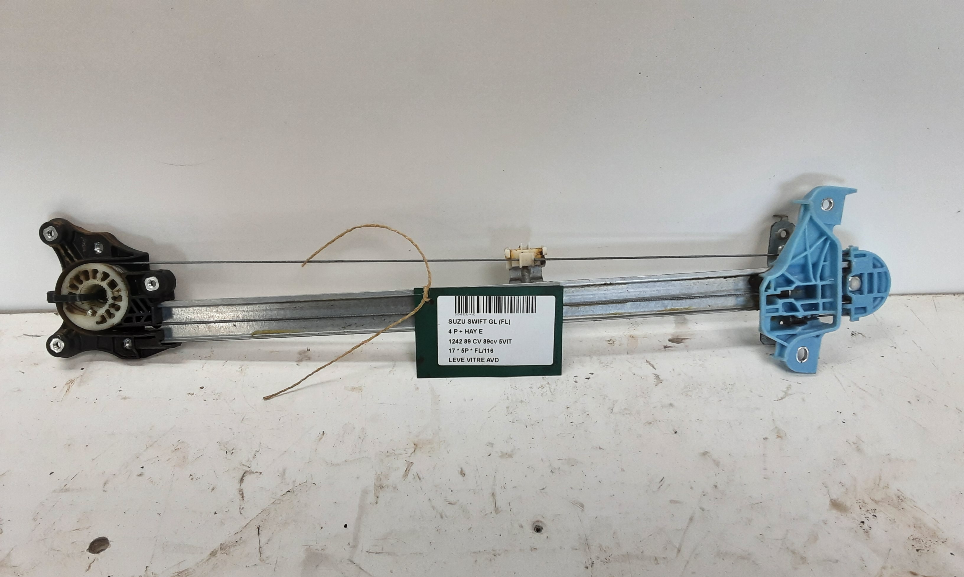 RUITMECHANISME VOOR RECHTS Suzuki SWIFT 4/17+