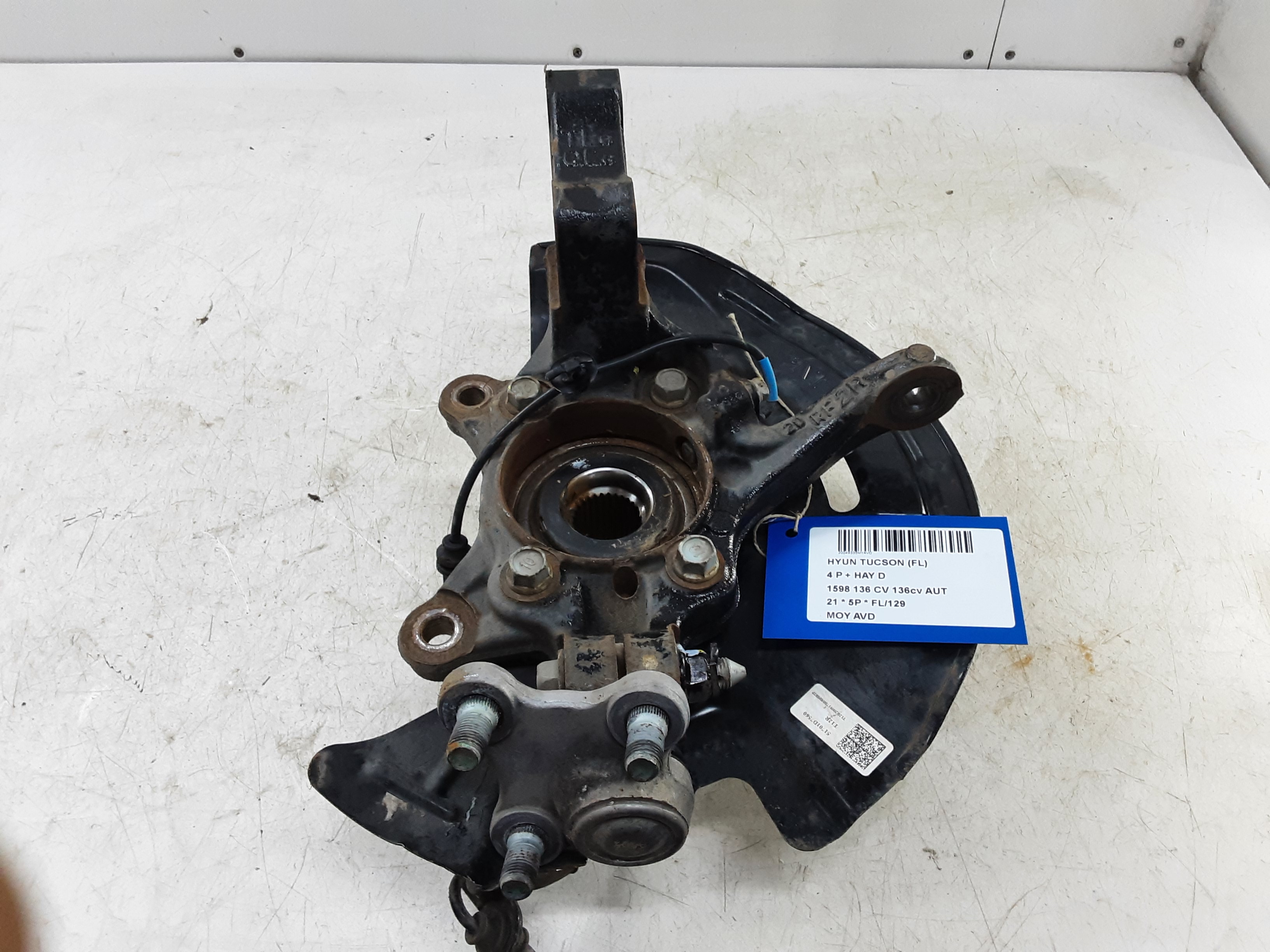 WIELNAAF VOOR RECHTS Hyundai TUCSON (2 facelift) 09/18-01/21