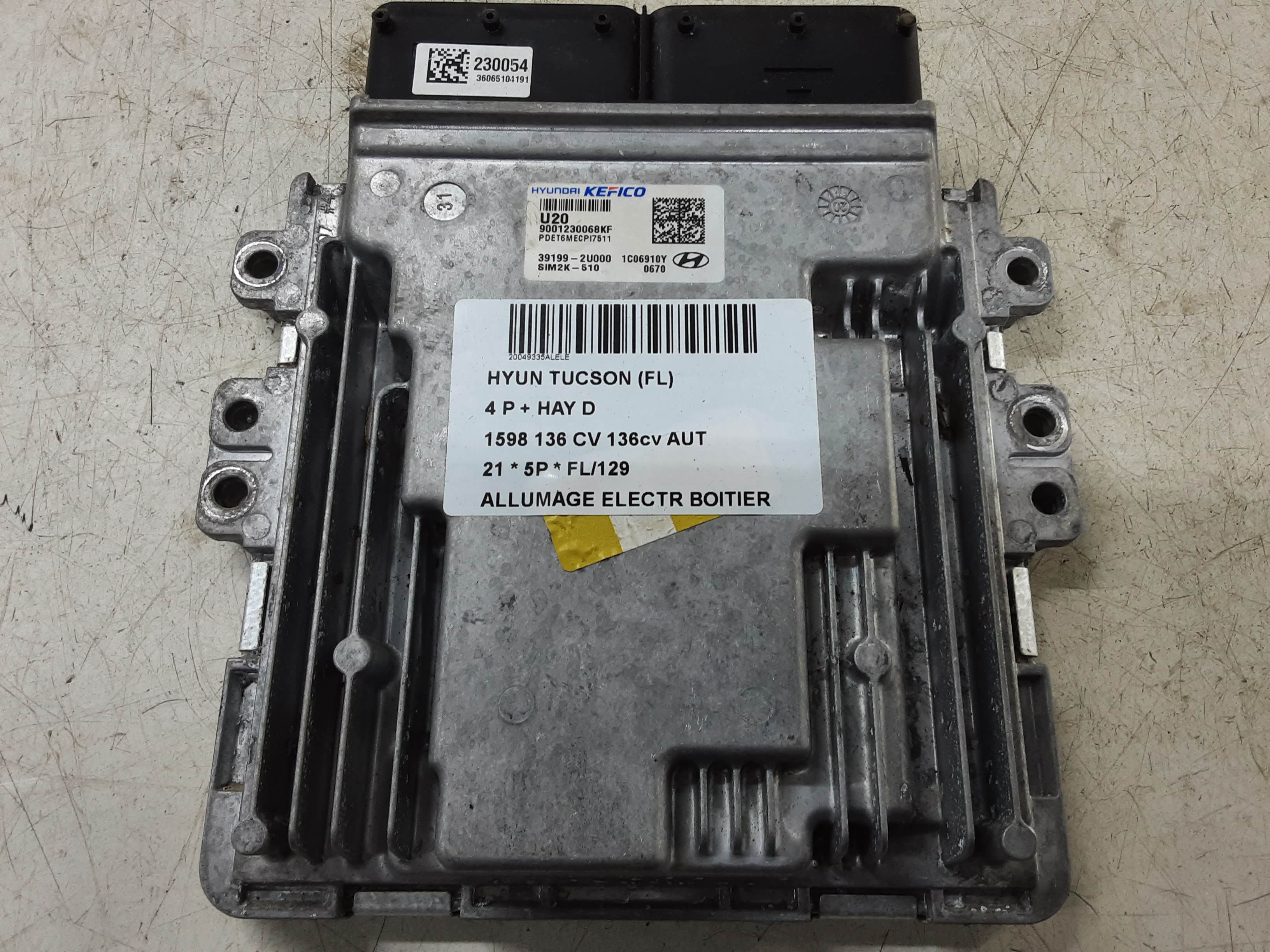 ONTSTEKINGSMODULE Hyundai TUCSON (2 facelift) 09/18-01/21