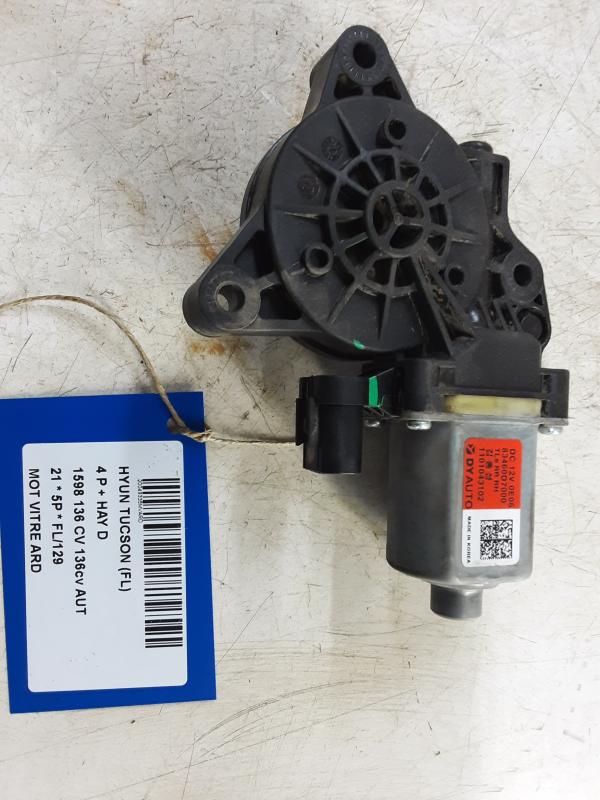 MOTEUR DE VITRE DE PORTE ARRIERE DROITE Hyundai TUCSON (2 facelift) 09/18-01/21