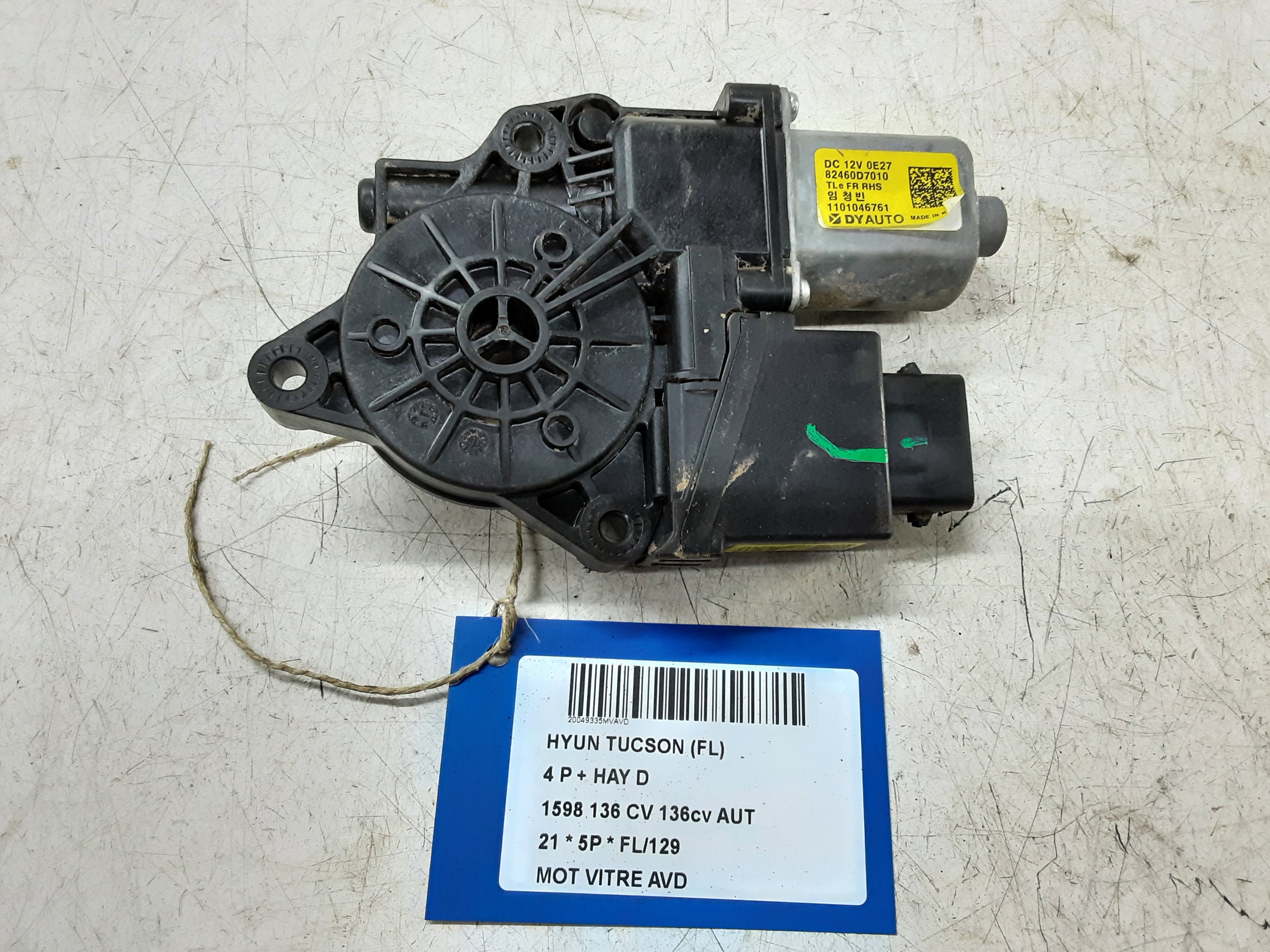 MOTOR RUITMECHANISME VOOR RECHTS Hyundai TUCSON (2 facelift) 09/18-01/21