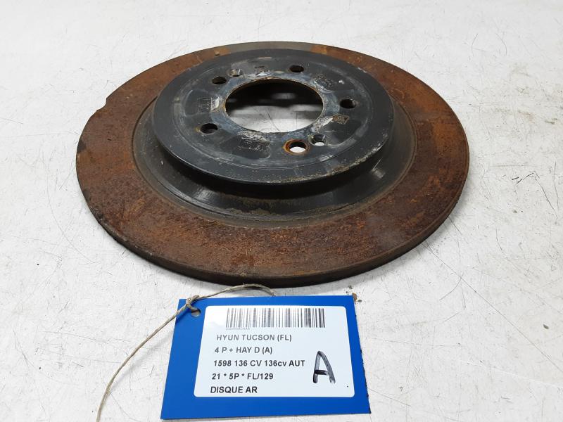 REAR BRAKE DISC Hyundai TUCSON (2 facelift) 09/18-01/21