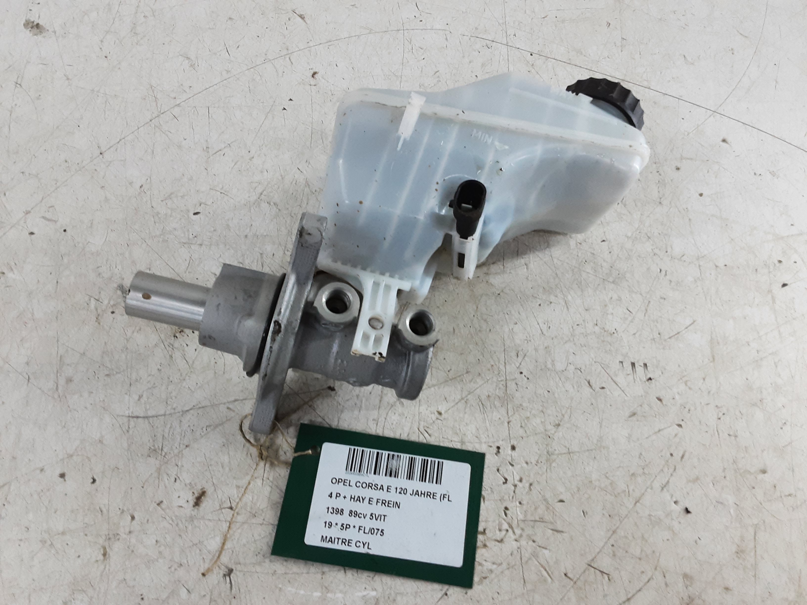 MAÎTRE CYLINDRE Opel CORSA E 10/14-  19