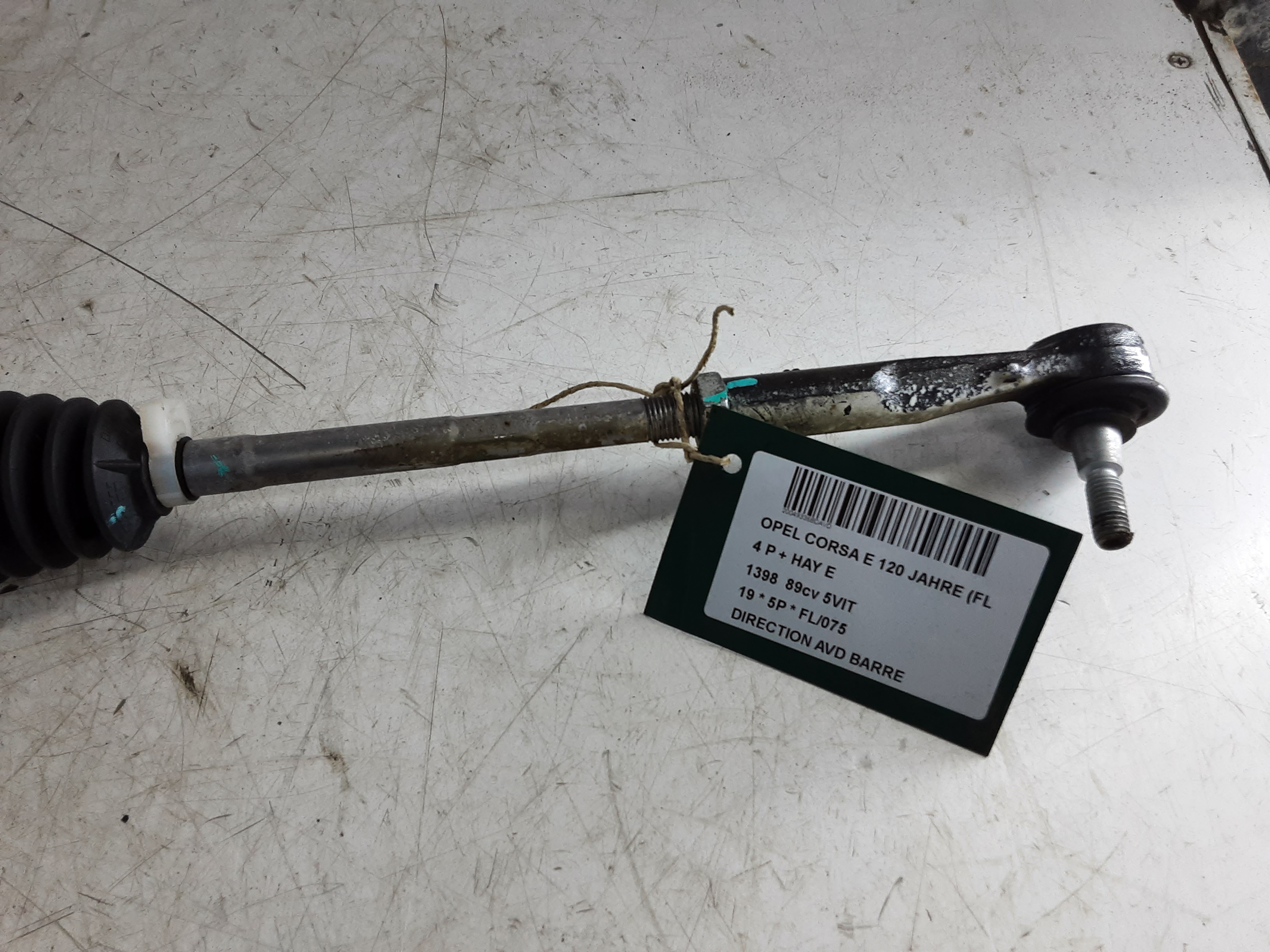 SPOORSTANG LINKS VOOR Opel CORSA E 10/14-  19