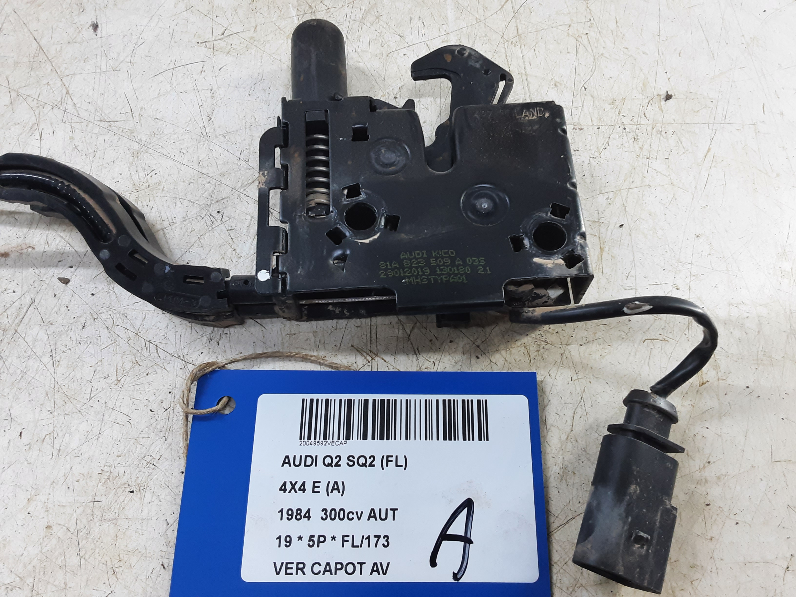 DRUKVEER MOTORKAP Audi SQ2