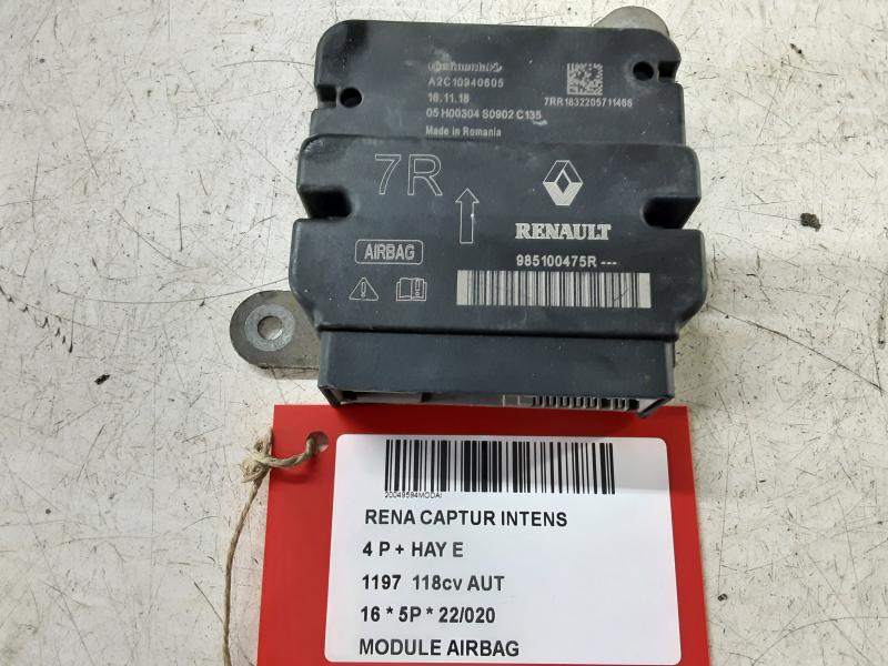 AIRBAG MODUL Renault CAPTUR (1) 05/13 - 5/17