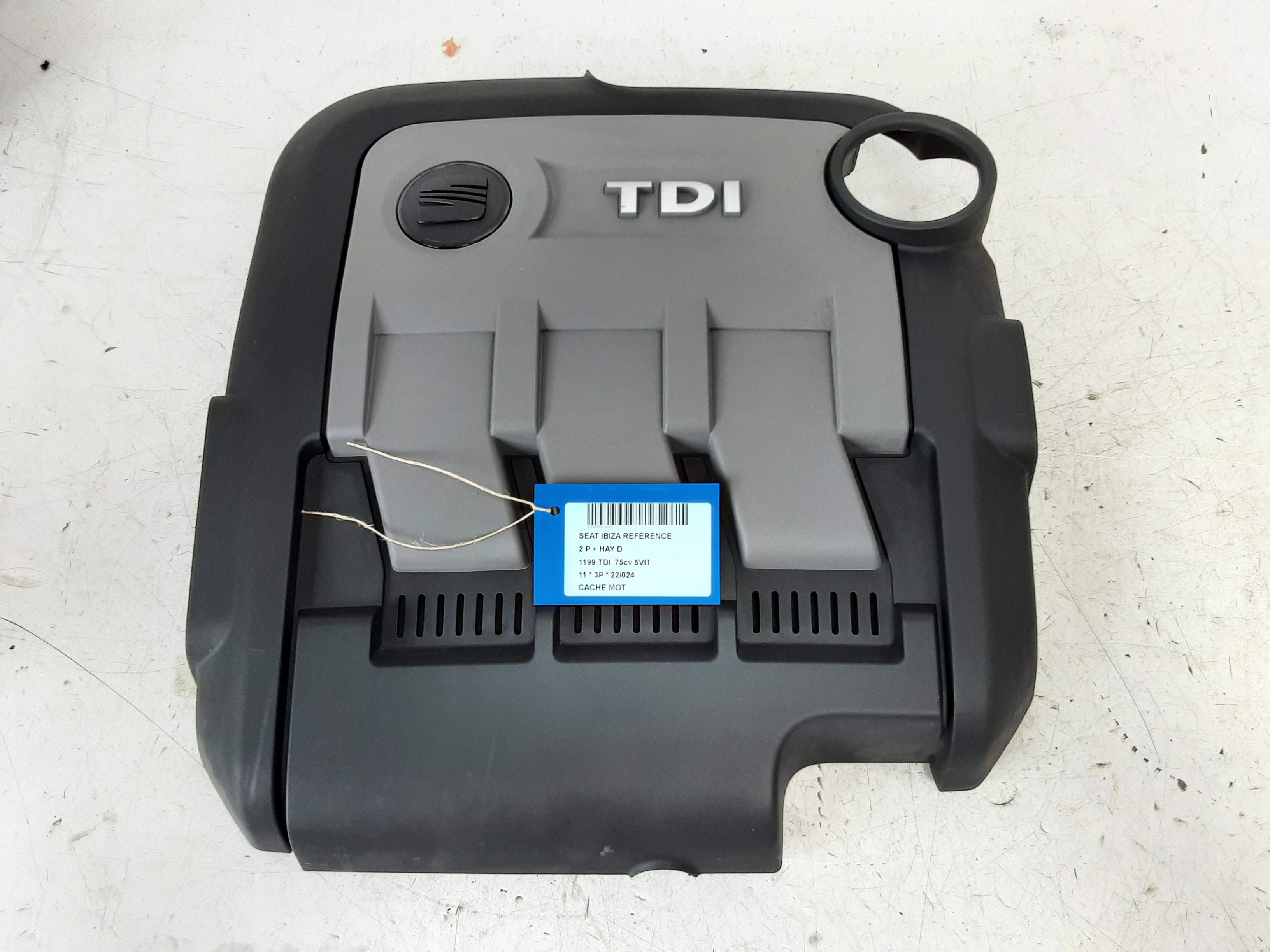 CACHE-MOTEUR Seat IBIZA MK4 (6J) 08 - 12