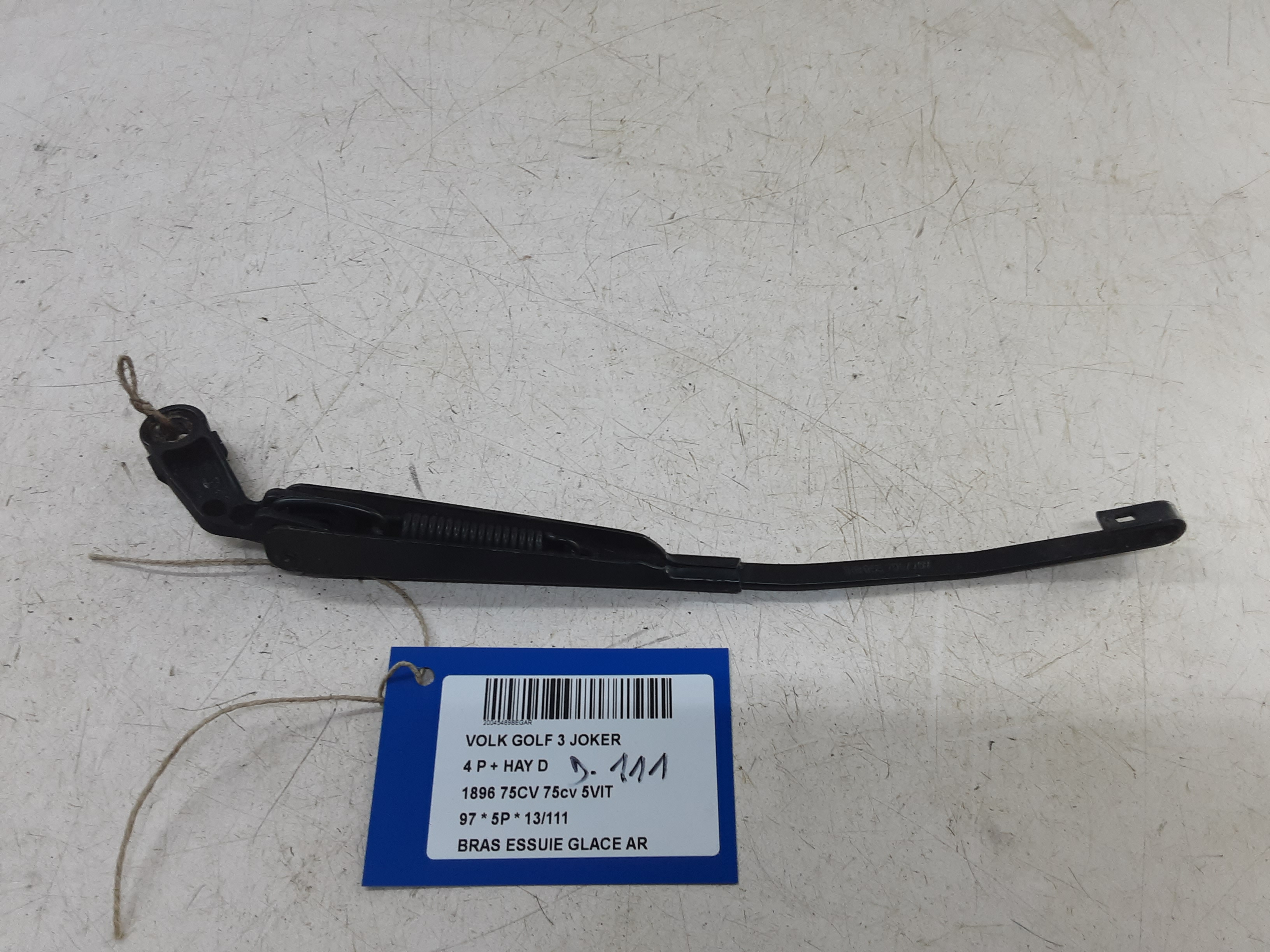 BRAS D'ESSUIE-GLACE ARRIERE Vw GOLF III 11/91>11/97