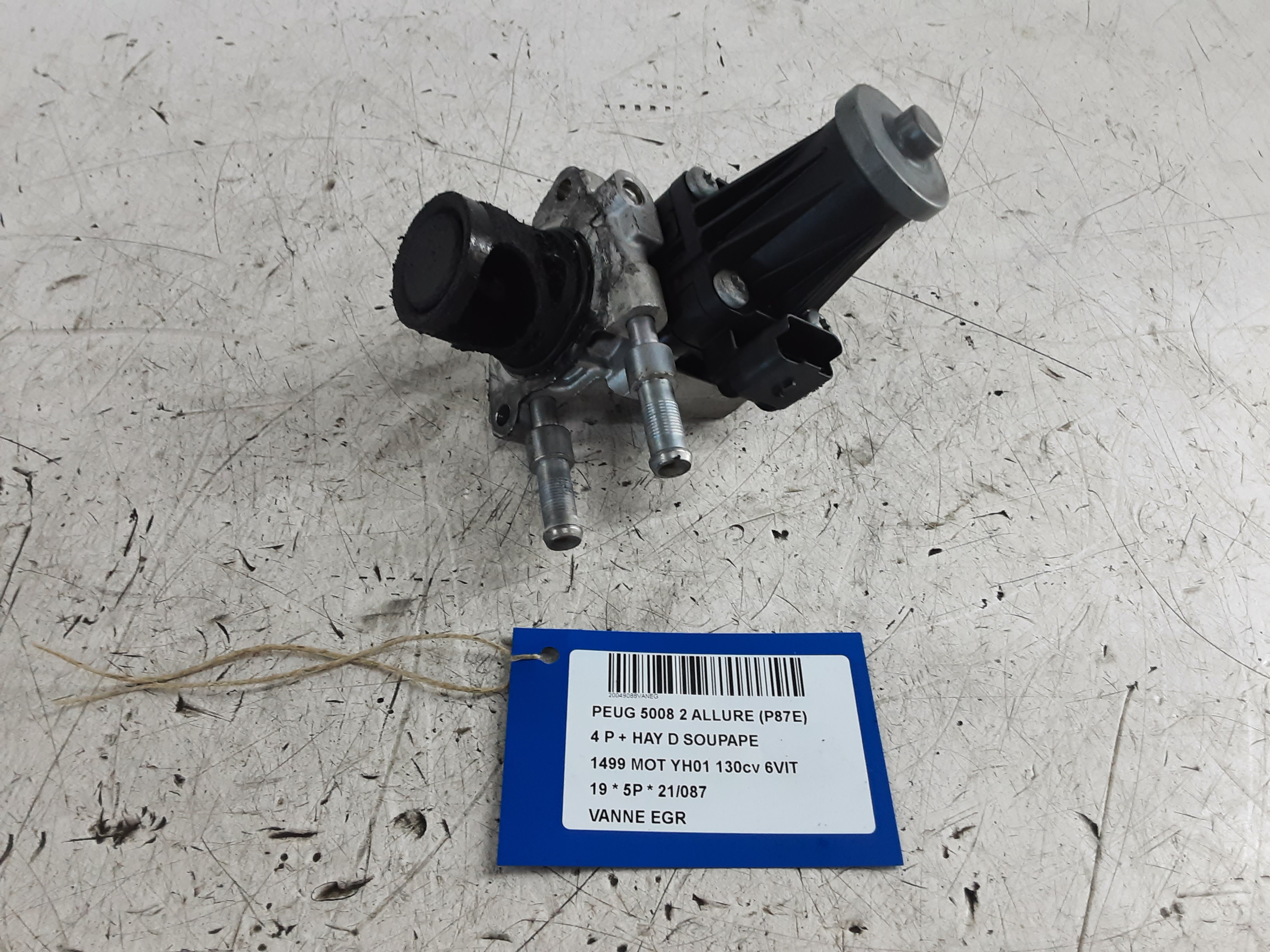 EGR KLEP Peugeot 5008 6/17+