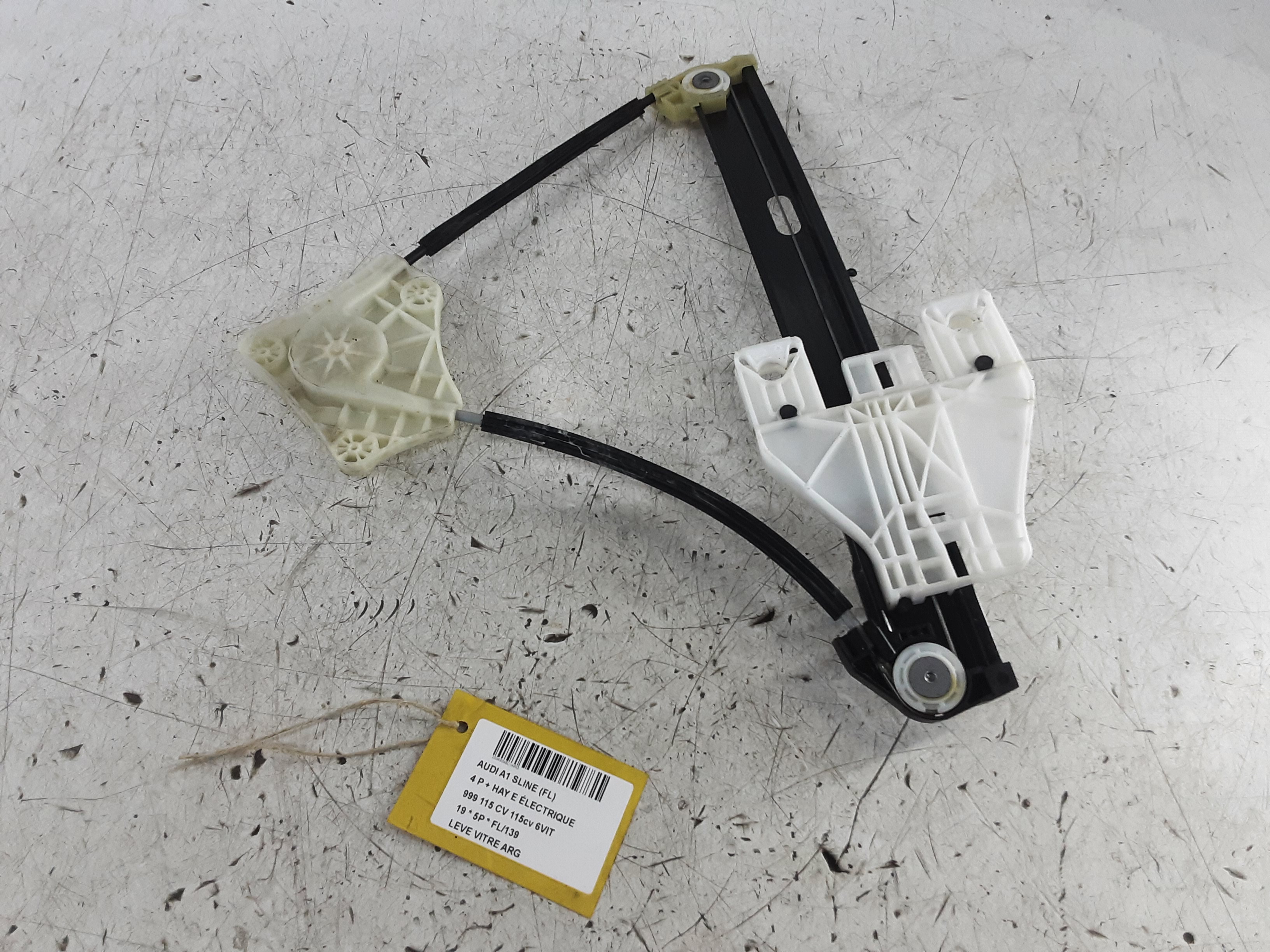 RUITMECHANISME ACHTER LINKS Audi A1 12/18+
