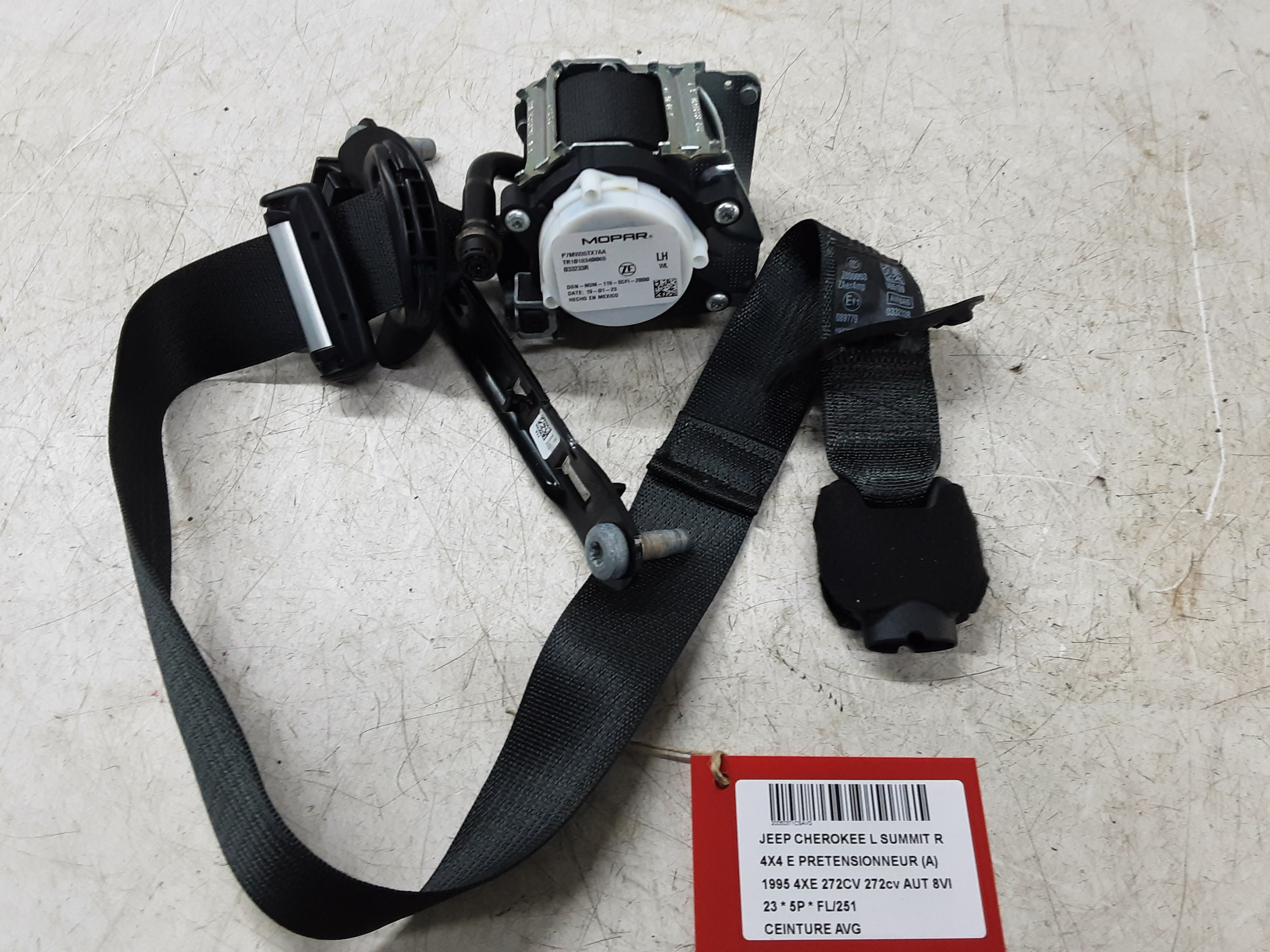 CEINTURE AVANT GAUCHE Jeep GRAND CHEROKEE (WL) 2021+